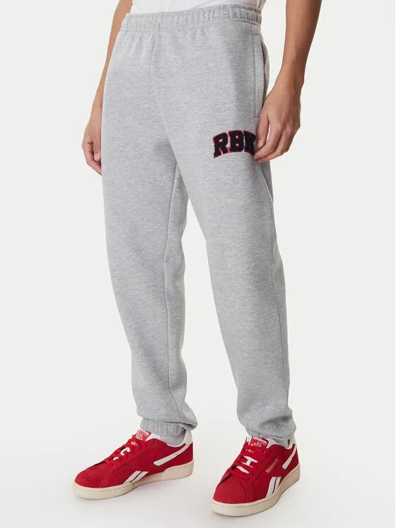 Reebok Долнище анцуг Bermingham RK25555CCM Сив Relaxed Fit – Мъжки спортни панталони