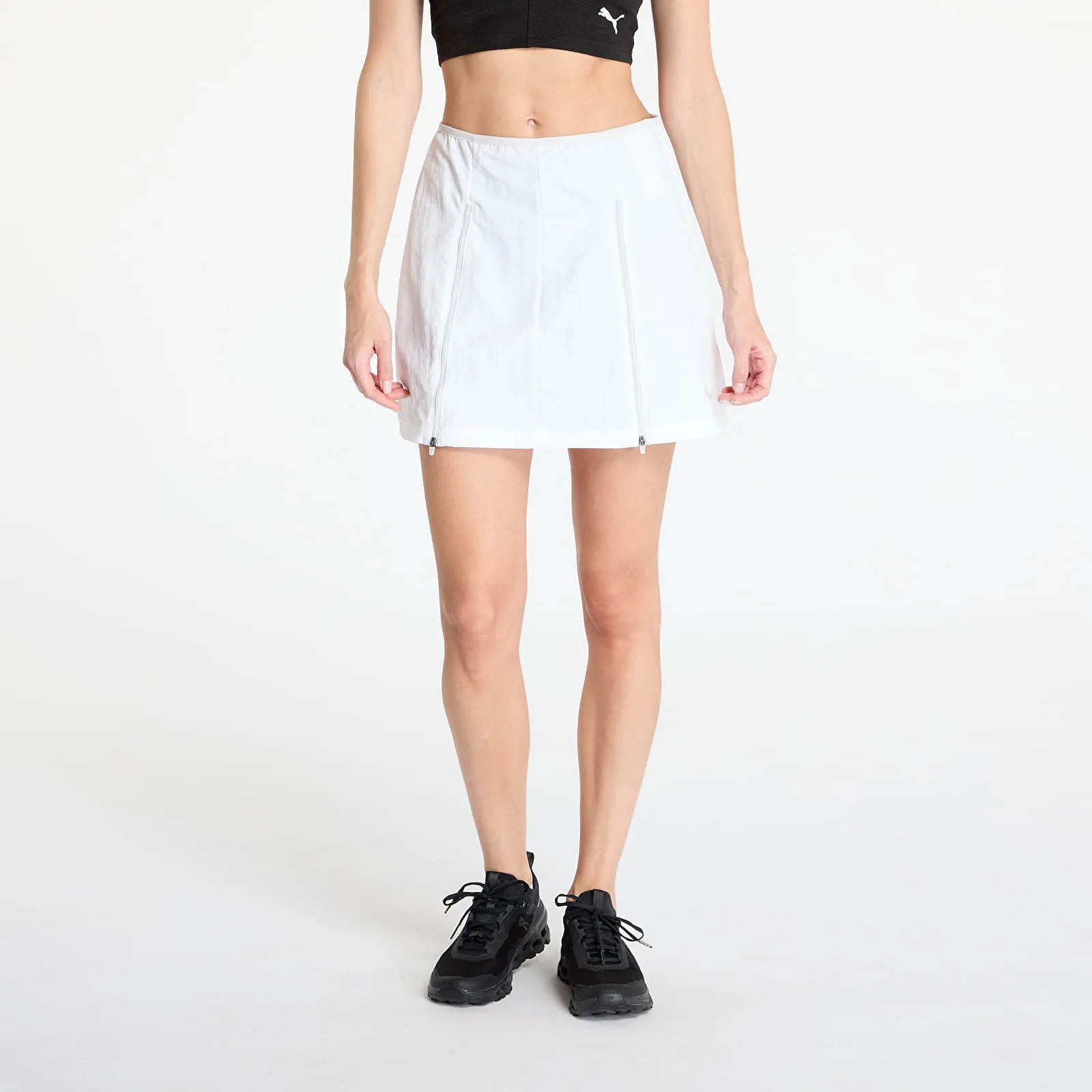 Пола Puma Dare to Zip-Off Woven Skirt PUMA White XS – Дамски поли