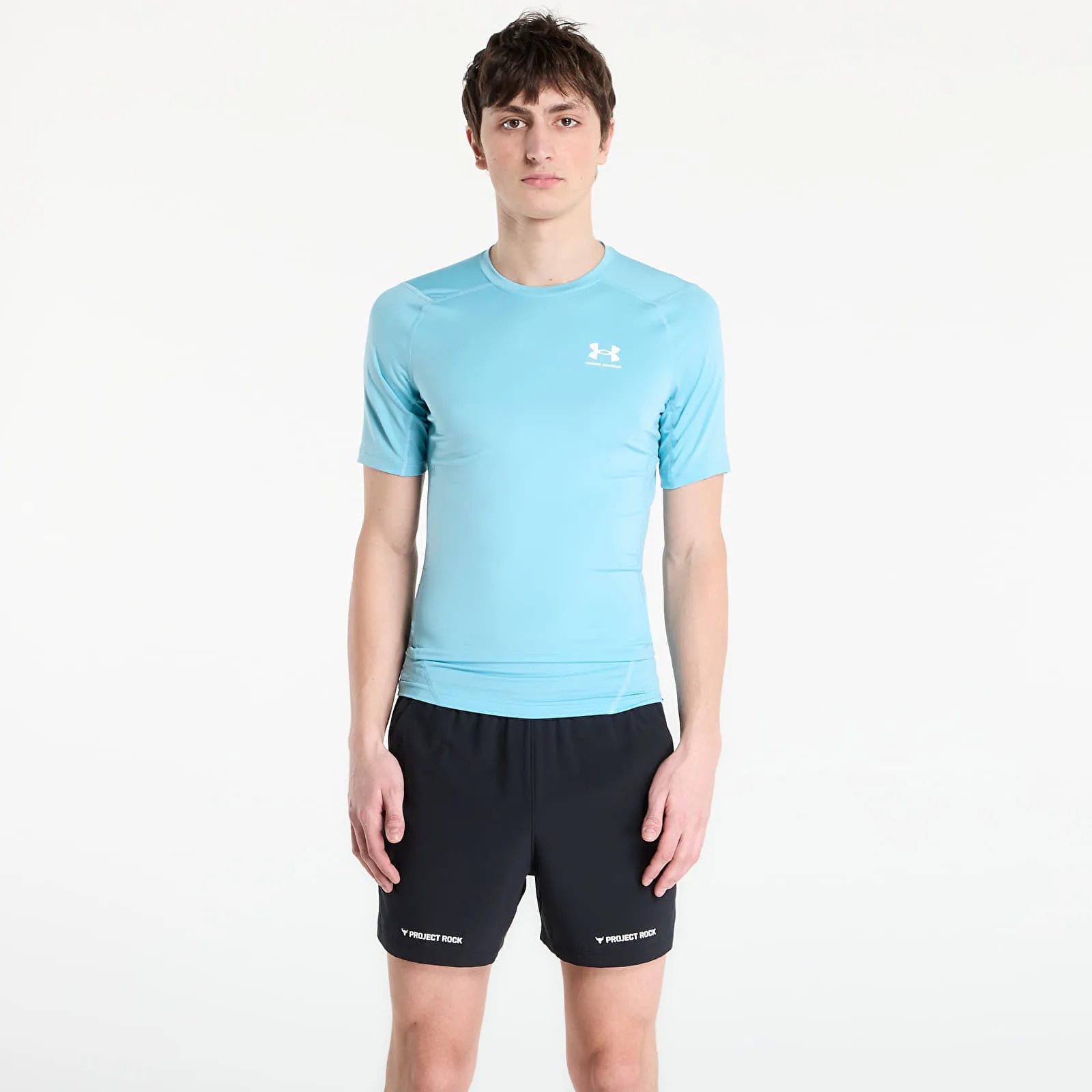 Тениска Under Armour HG Armour Comp SS ? S – Blue – Мъжки тениски