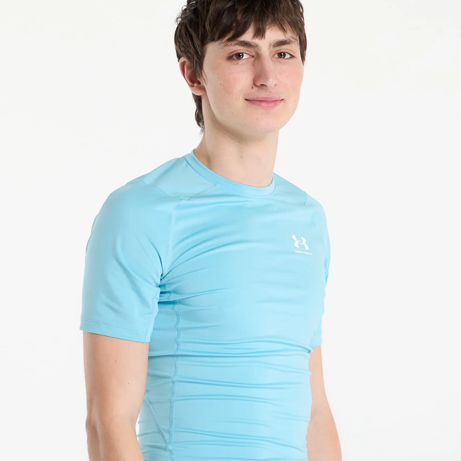 Тениска Under Armour HG Armour Comp SS ? S – Blue – Мъжки тениски