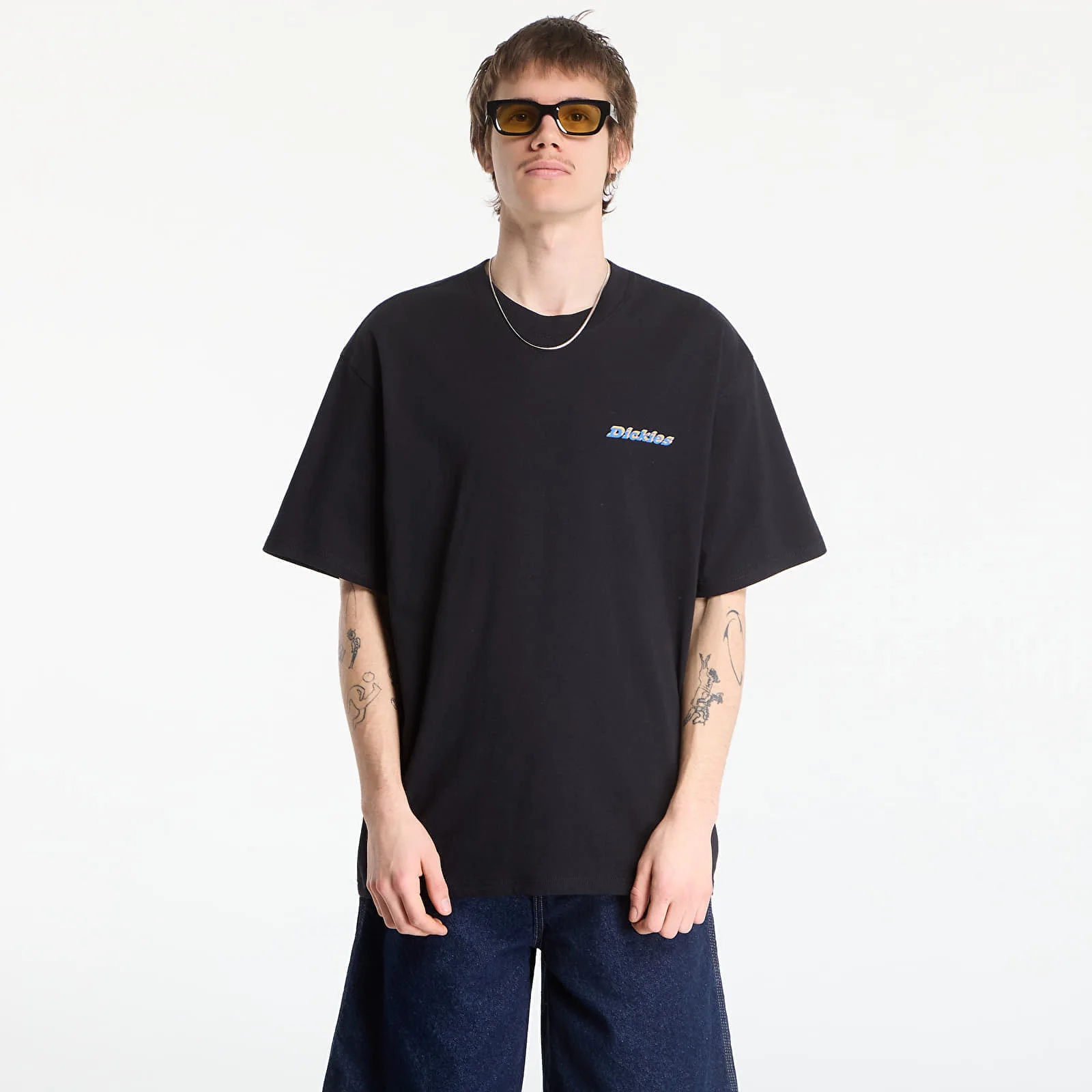 Тениска Dickies Thornville Ss Tee Black S – Мъжки тениски