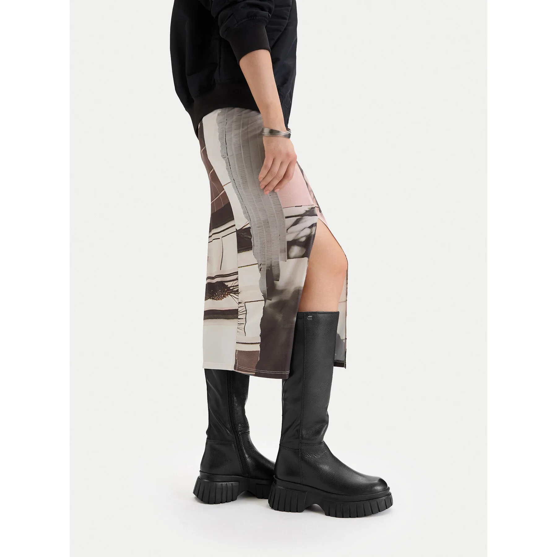 Ботуши G-Star Raw CEO-WI33-CS555-KIWI-16 Черен – Дамски равни ботуши