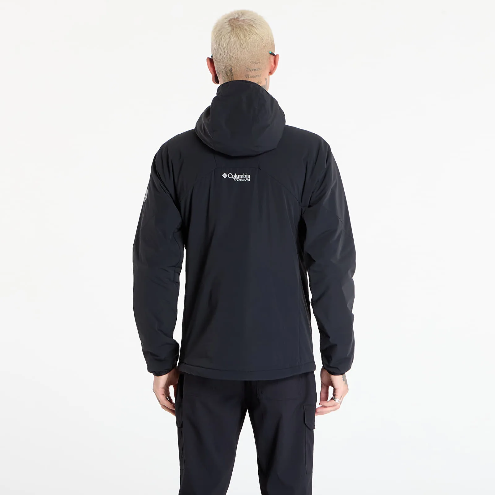 Мъжки суитшърт с качулка Columbia Leaf Lite Hooded Jacket черен – Black – Мъжки худита