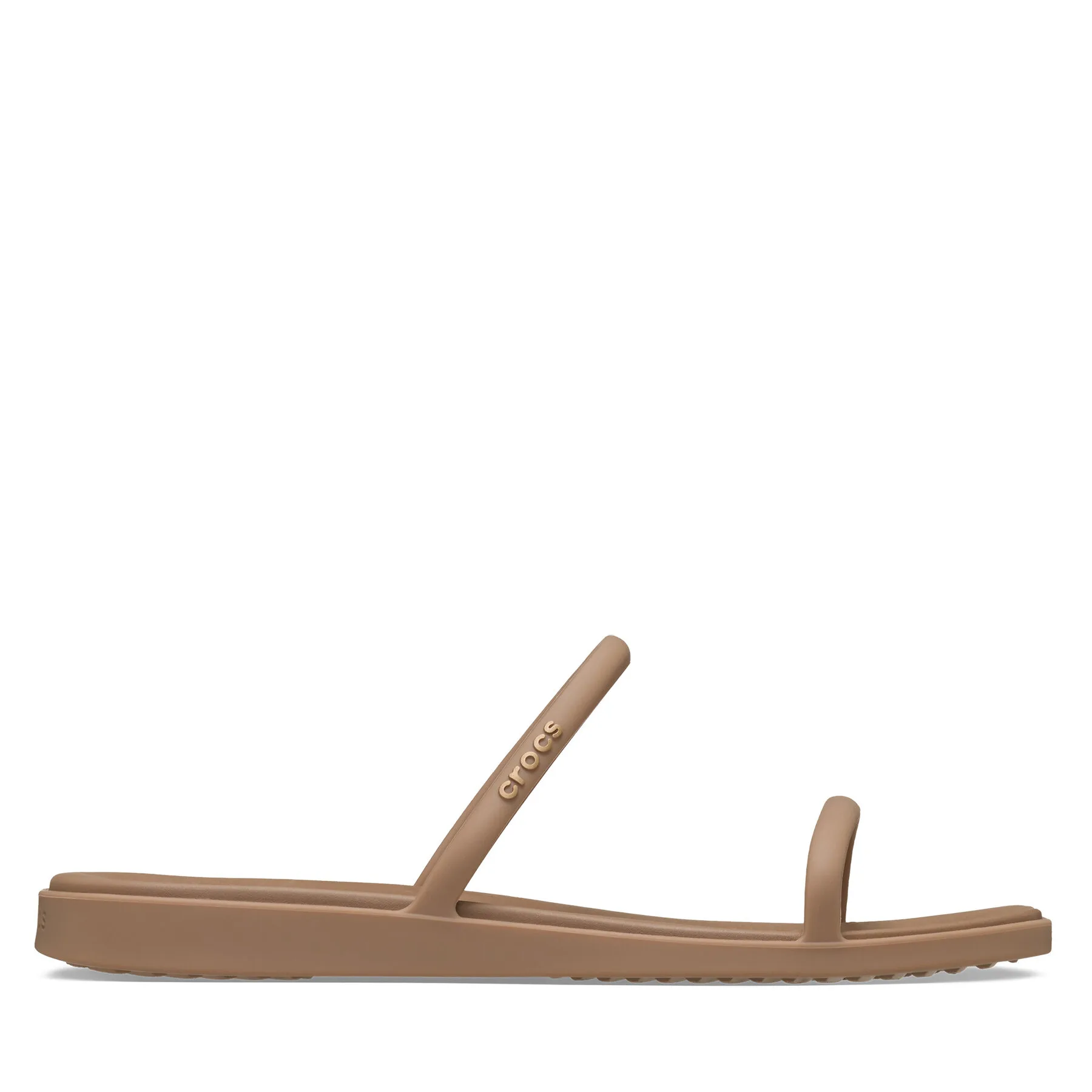 Дамски чехли Crocs Miami Two Strap Sandal кафяви