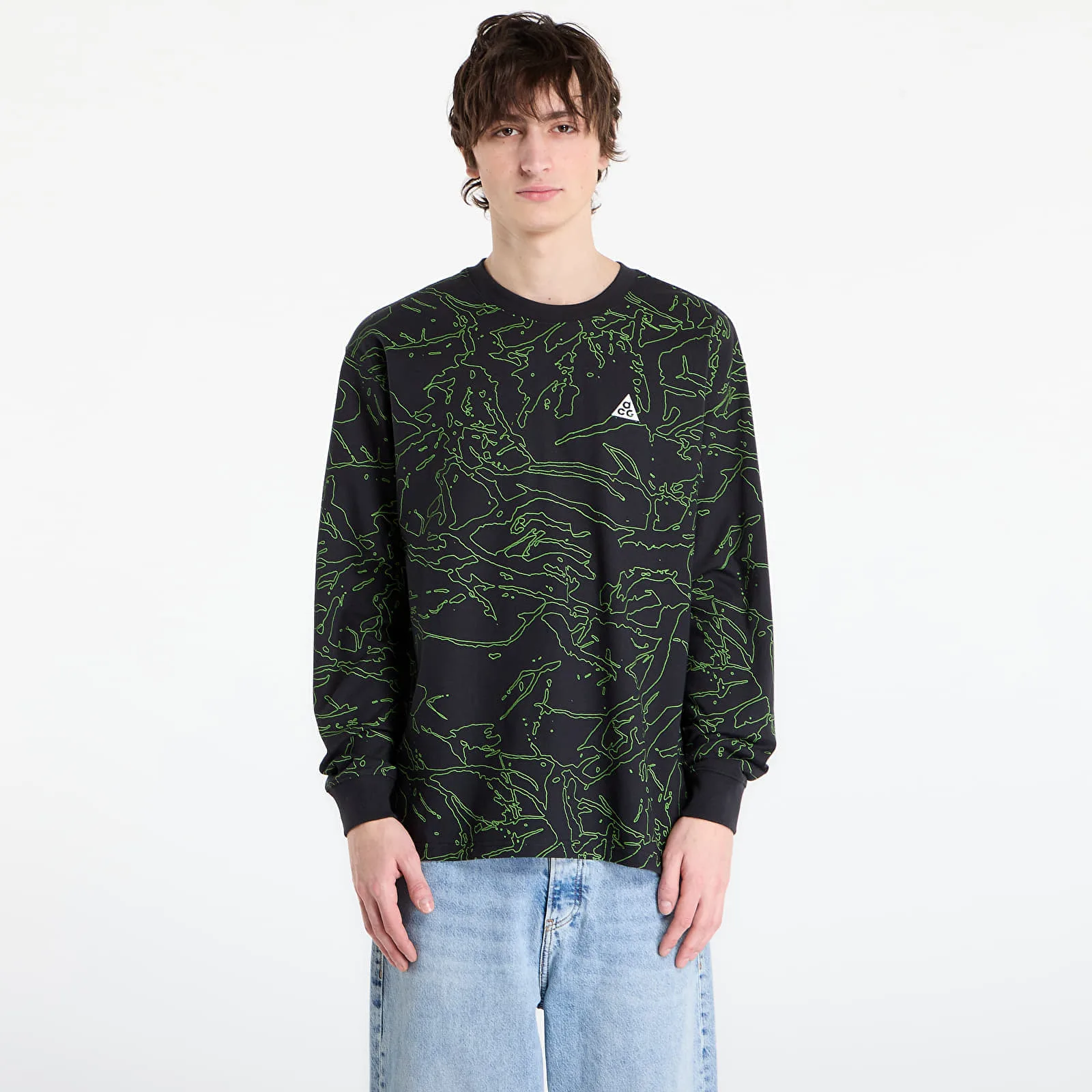Тениска Nike ACG Men's Dri-FIT Long-Sleeve T-Shirt Black S – Мъжки тениски