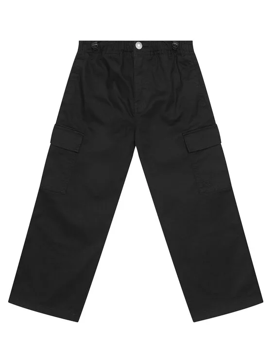 United Colors Of Benetton Текстилни панталони 4XZXCF04I Черен Loose Fit – Мъжки текстилни панталони