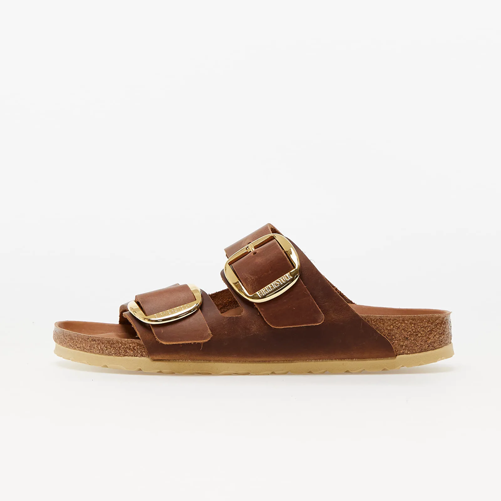 Дамски чехли Birkenstock Arizona Big Buckle кафяви – Cognac