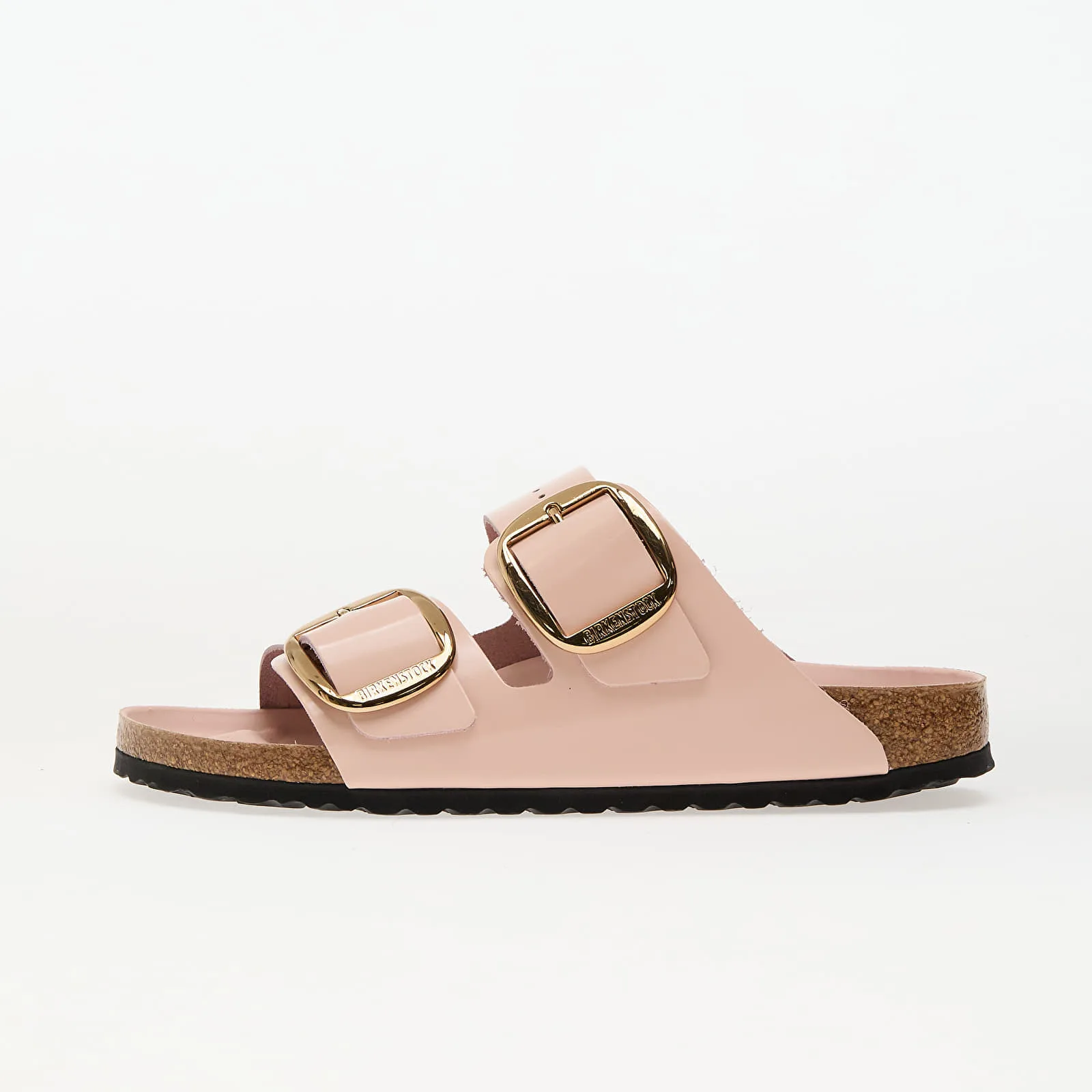 Дамски чехли Birkenstock Arizona Big Buckle Natural Leather светлорозови – High-Shine Light Rose