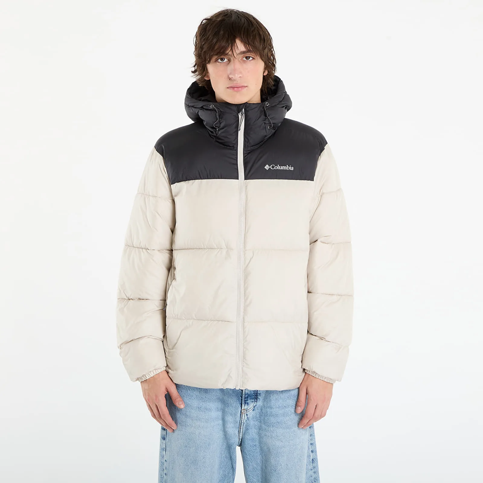 Яке Columbia Puffect™ II Hooded Jacket Dark Stone/ Shark L – Dark Stone|Shark – Мъжки якета и палта