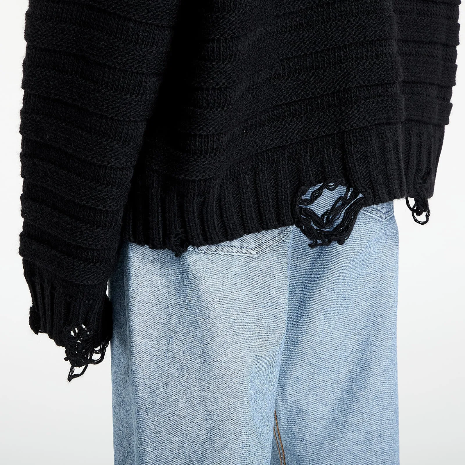 Мъжки суитшърт MM6 Maison Margiela Pullover черен – Black – Мъжки суитшърти без цип