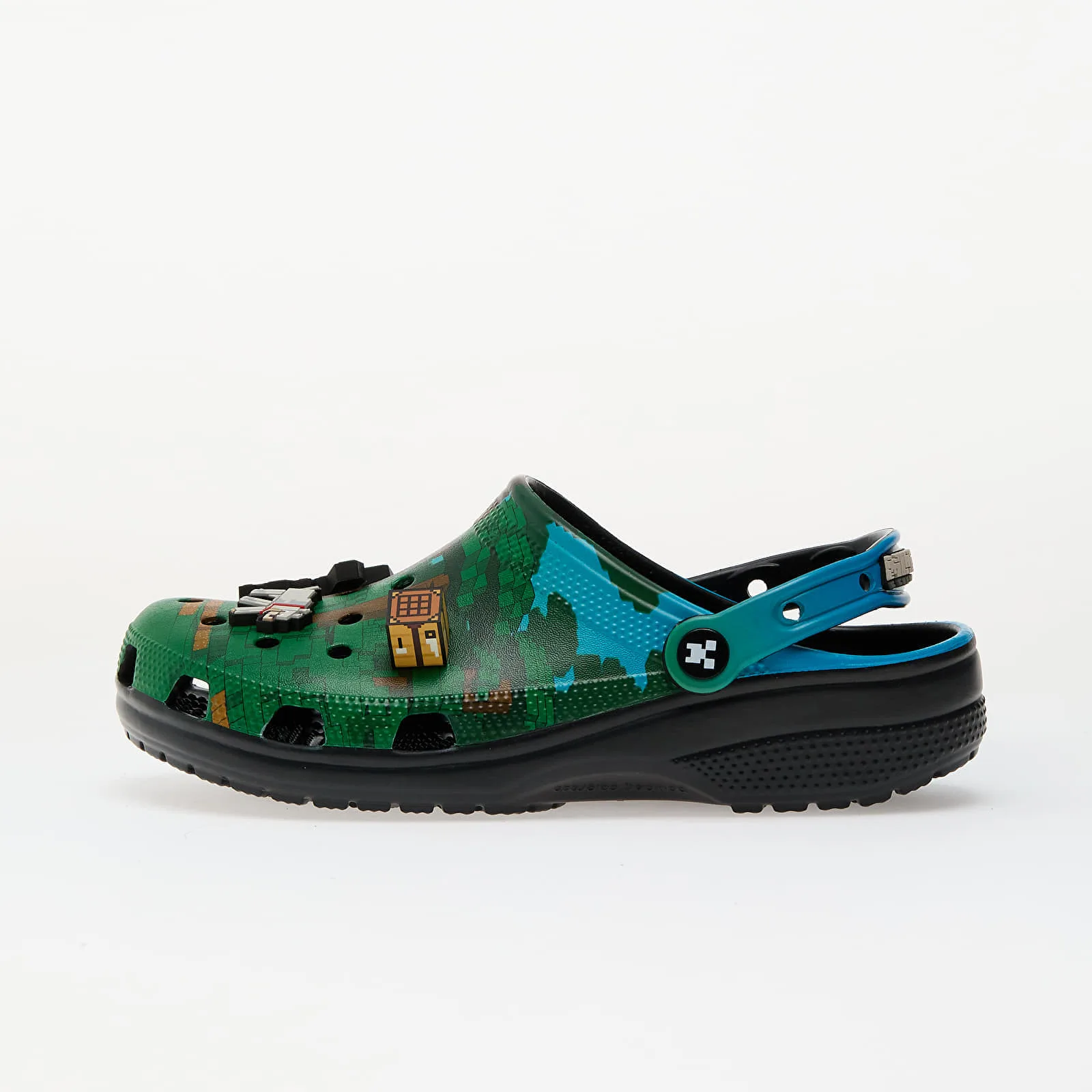 Мъжки чехли Crocs Minecraft Classic Clog многоцветни – Multi