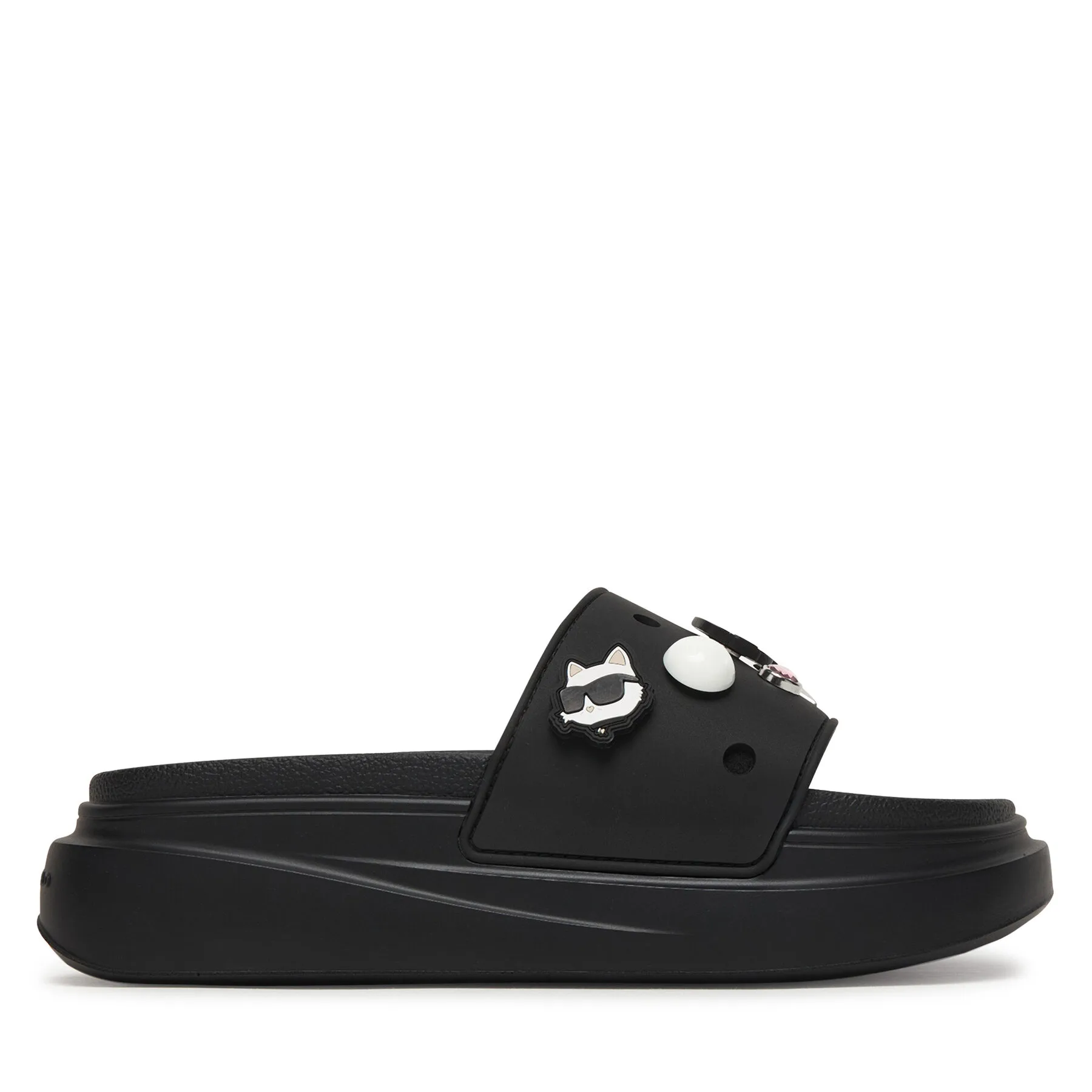 Чехли KARL LAGERFELD KL88826 Черен – Дамски чехли