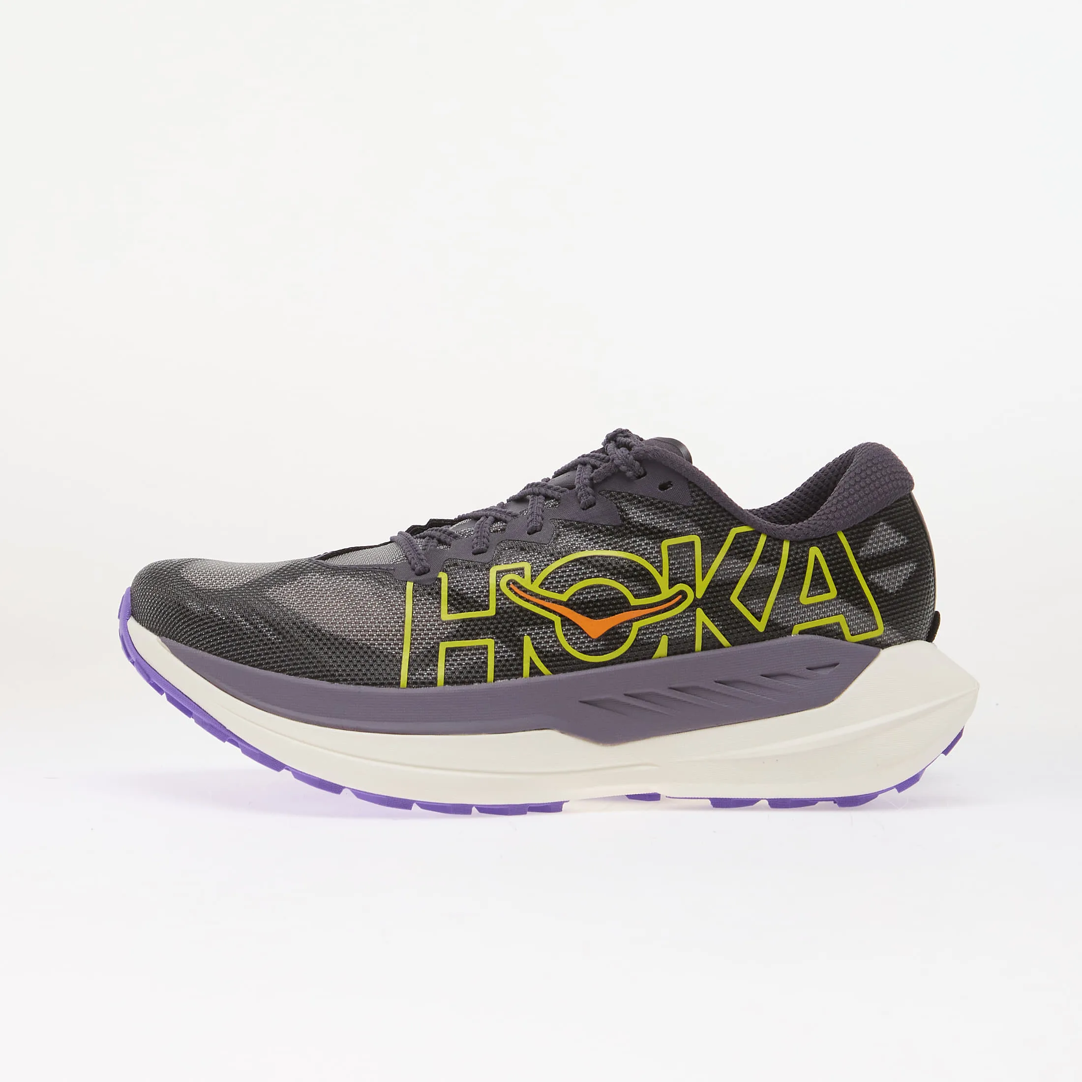 Мъжки маратонки за планинско бягане HOKA® Rocket Trail – Squid Ink|Neon Nebula – Мъжки трейл маратонки