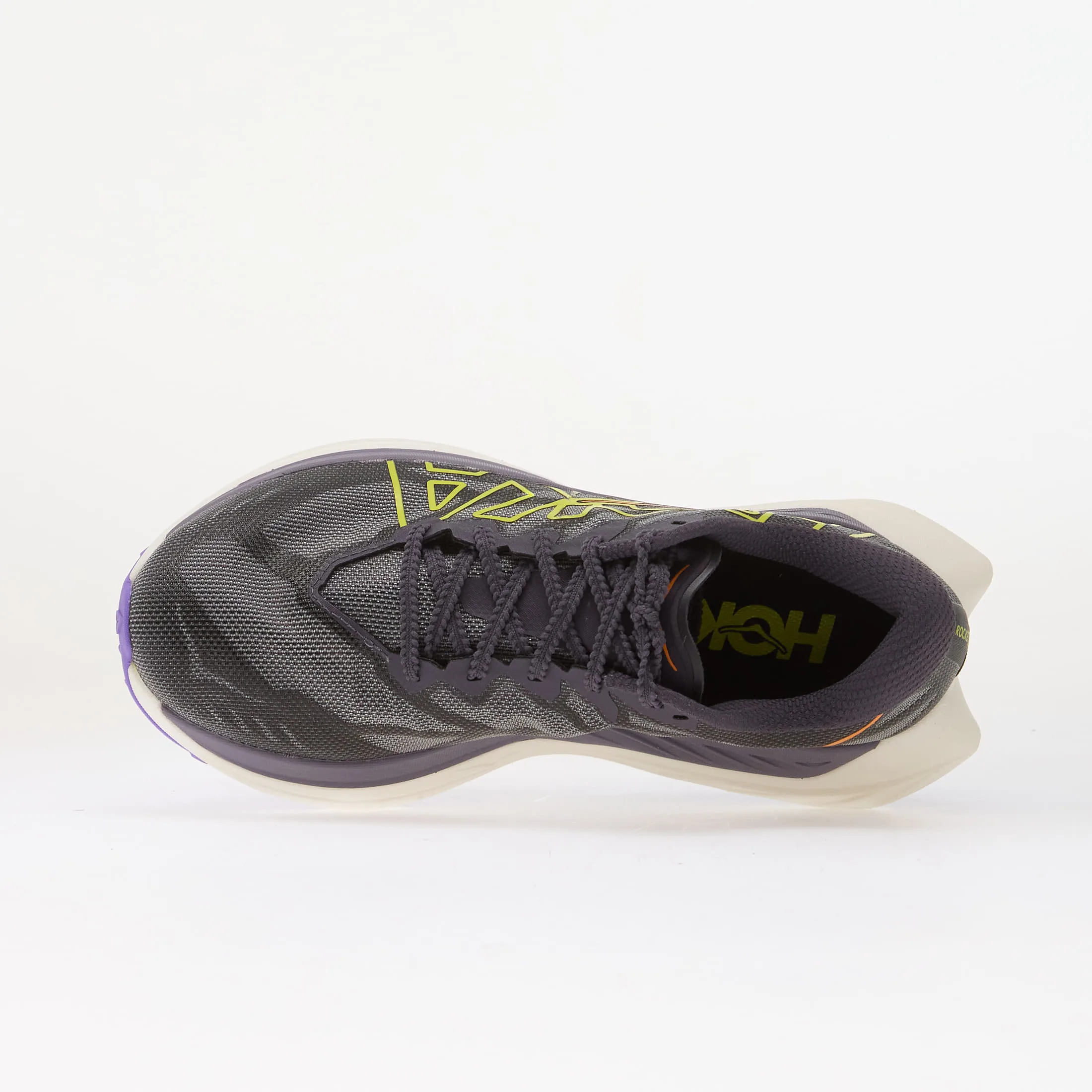 Мъжки маратонки за планинско бягане HOKA® Rocket Trail – Squid Ink|Neon Nebula – Мъжки трейл маратонки