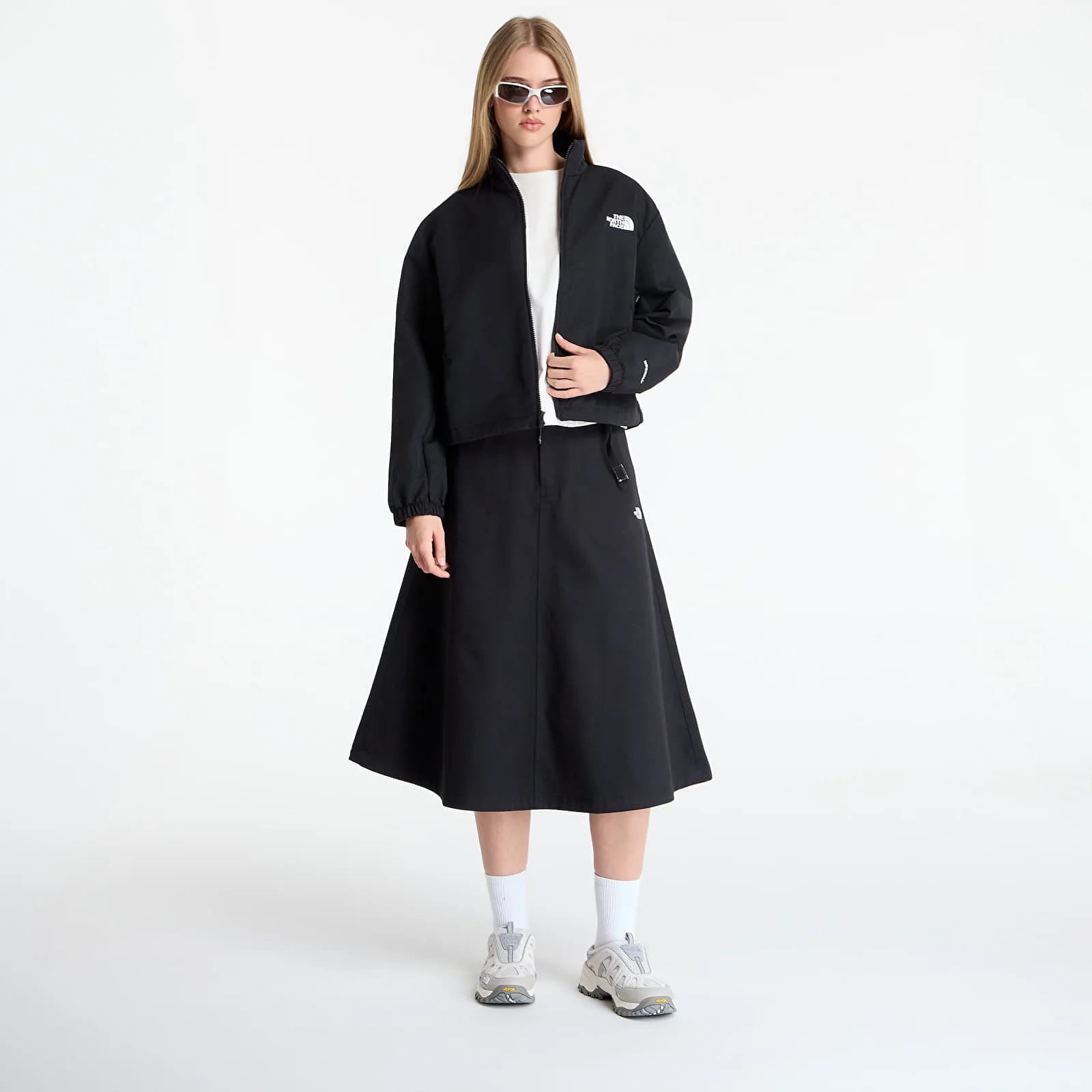 Пола The North Face Twill Skirt - Ap TNF Black/ TNF White XL – TNF Black|TNF White – Дамски поли