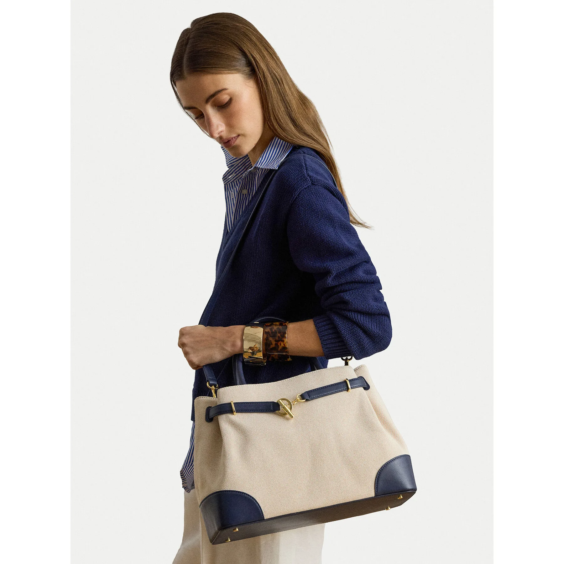 Дамска чанта LAUREN RALPH LAUREN 431P04296004 Бежов – Чанти