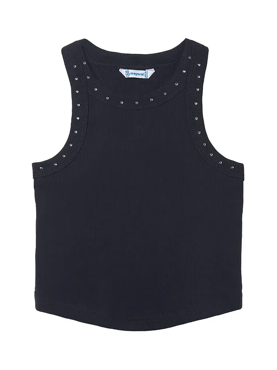 Mayoral топ 6013 Черен Regular Fit – Детски топове