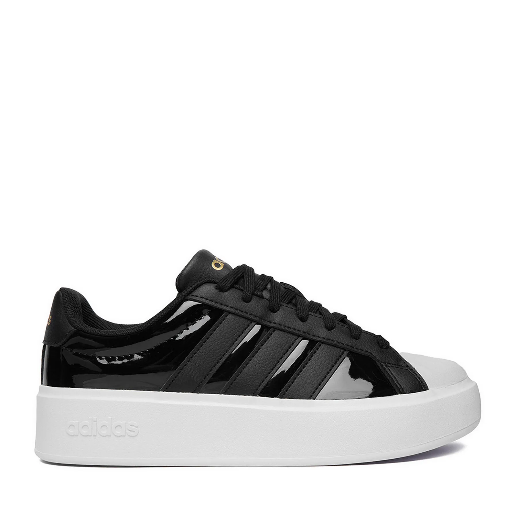 Детски маратонки adidas C-STREETTALK Bold KI3940 черни – Черен – Маратонки за момичета