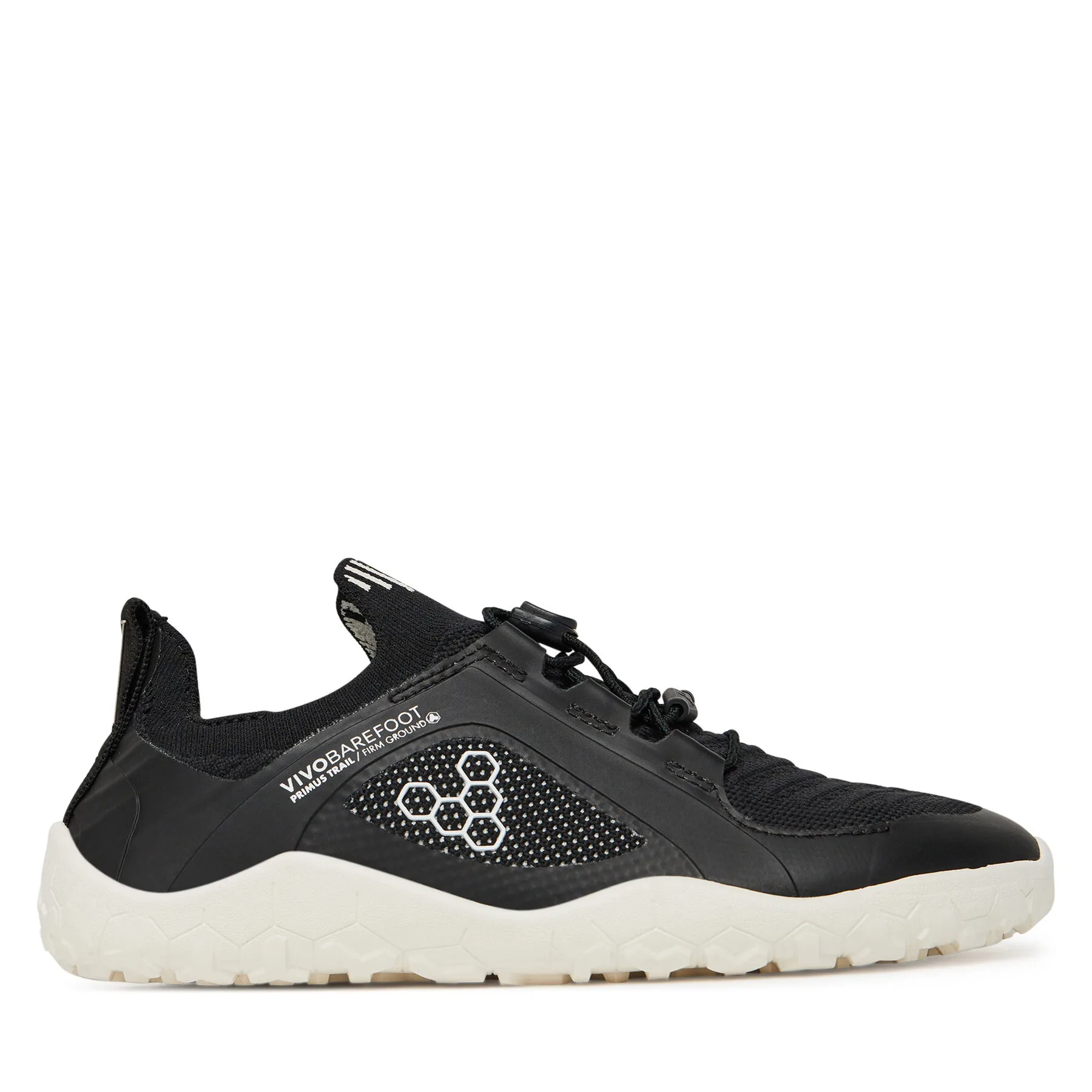 Детски туристически обувки Vivo Barefoot Primus Trail Knit Fg черни – Черен – Детски ниски трекинг об…