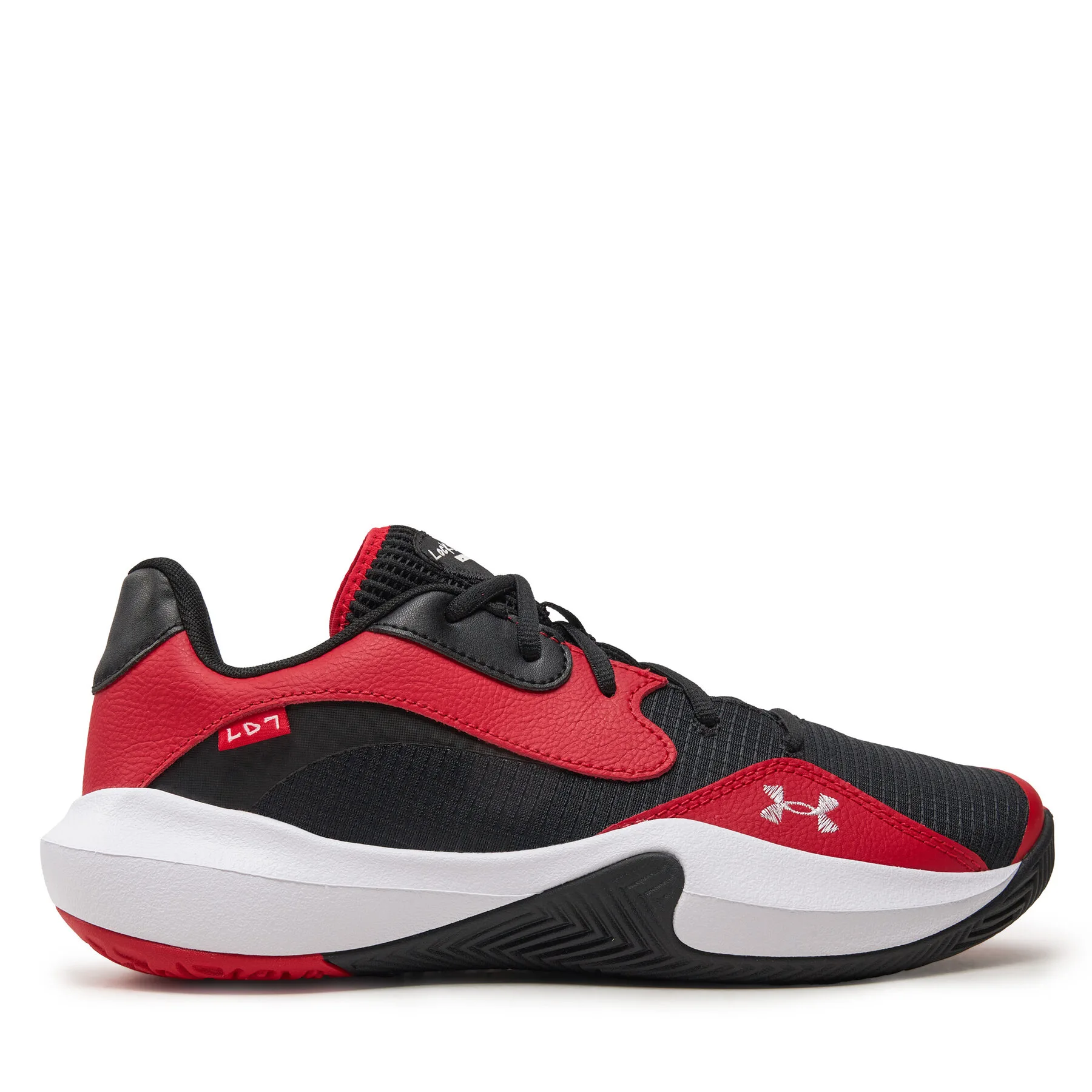 Обувки за баскетбол Under Armour UA Lockdown 7 Low 3027646 Червен – Спортни обувки