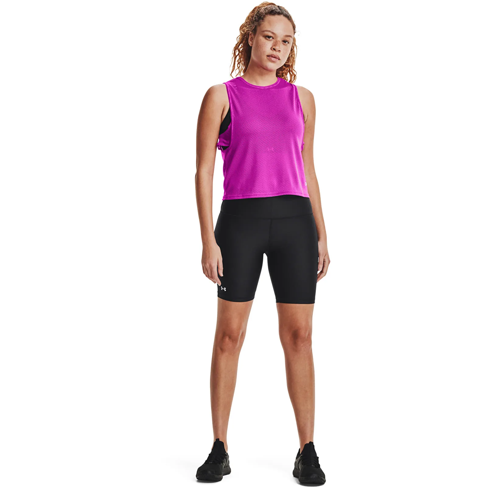 Дамски къси панталони Under Armour Hg Bike черни – Black – Дамски текстилни къси панталони