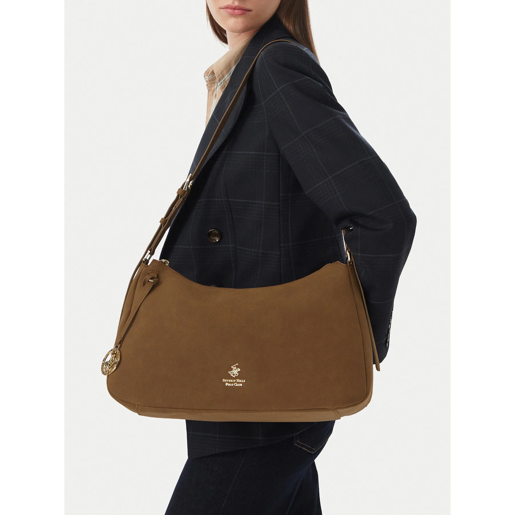 Дамска чанта Beverly Hills Polo Club CEO-BHPC-L-011-10 Бежов – Чанти