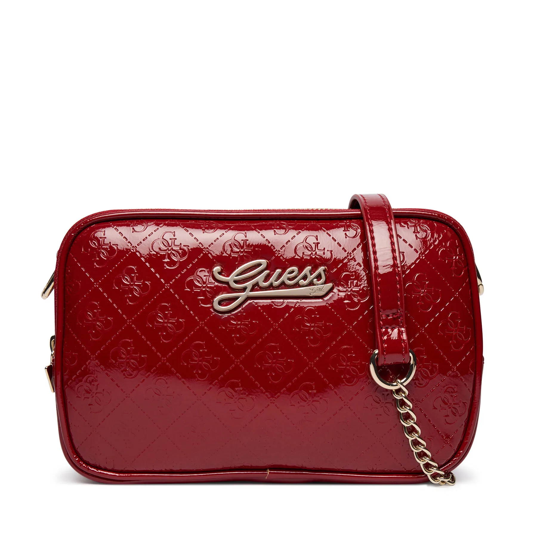 Дамска чанта Guess J6BZ12 W3984 Червен – Дамски чанти тип плик