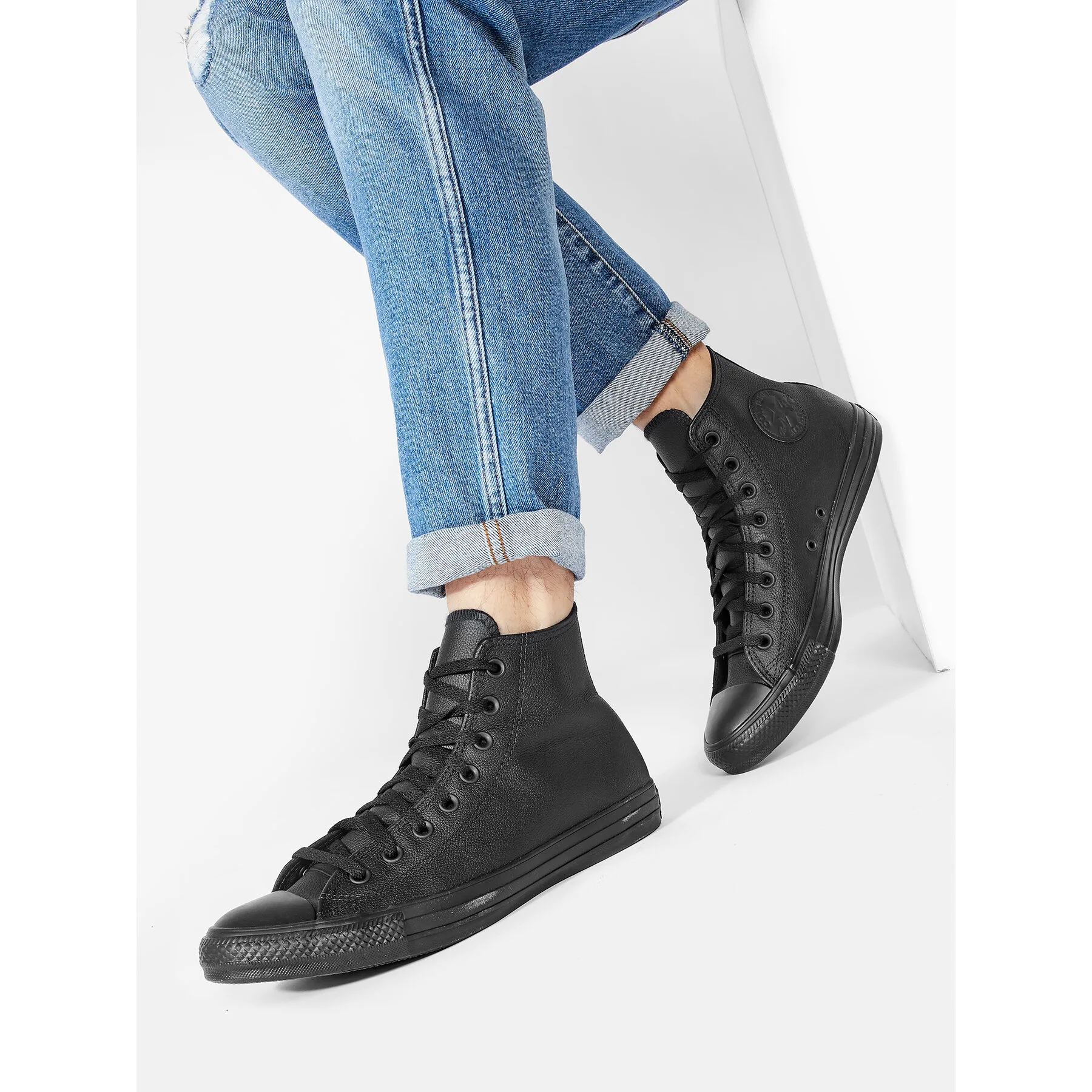 Кецове Converse Chuck Taylor All Star HI 135251C Черен – Дамски високи кецове