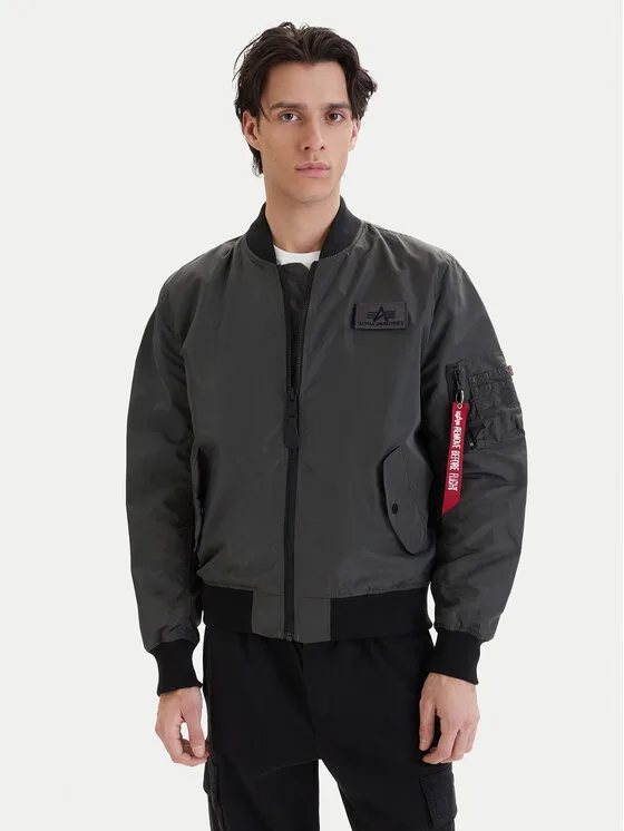 Мъжко яке бомбър Alpha Industries MA-1 TTC Two Tone сиво – Мъжки бомбър якета
