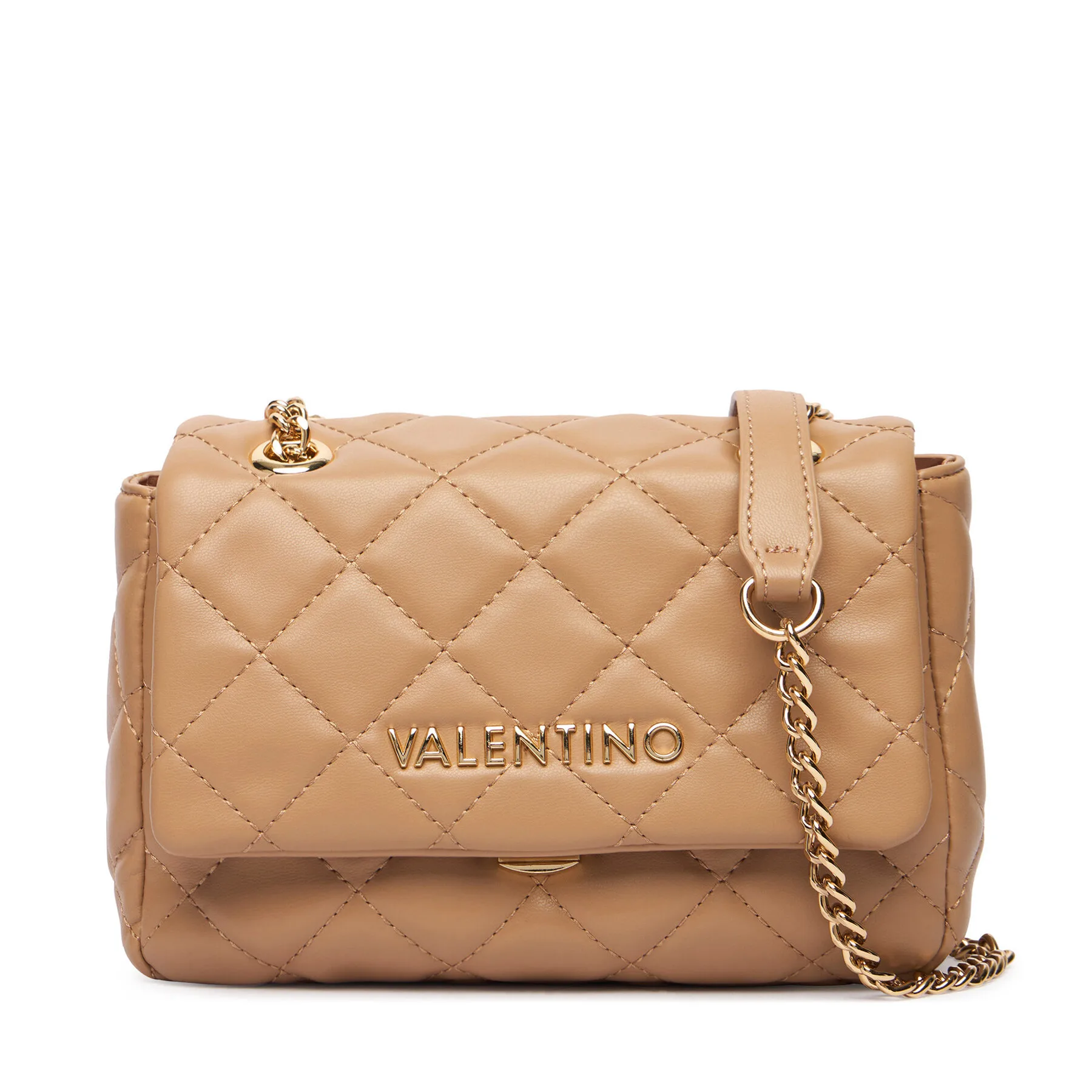Дамска чанта Valentino Ocarina VBS3KK05R Бежов – Чанти