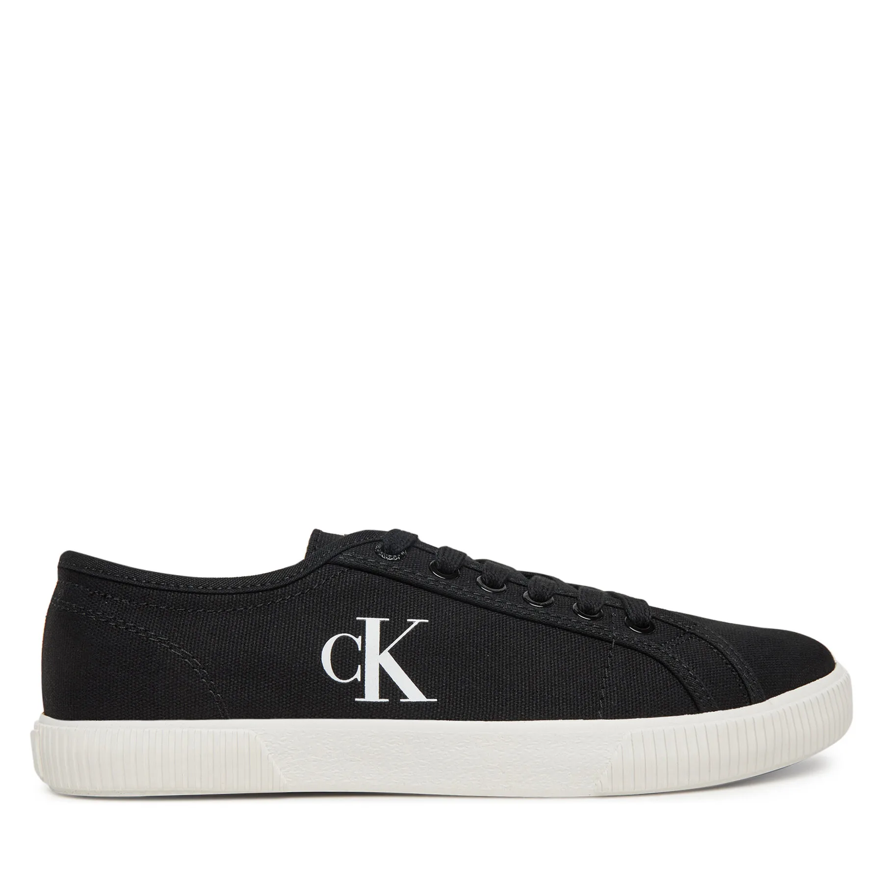 Гуменки Calvin Klein Jeans Ess Vulc Low Cv Mg Wn YW0YW01762 Черен – Дамски ниски кецове