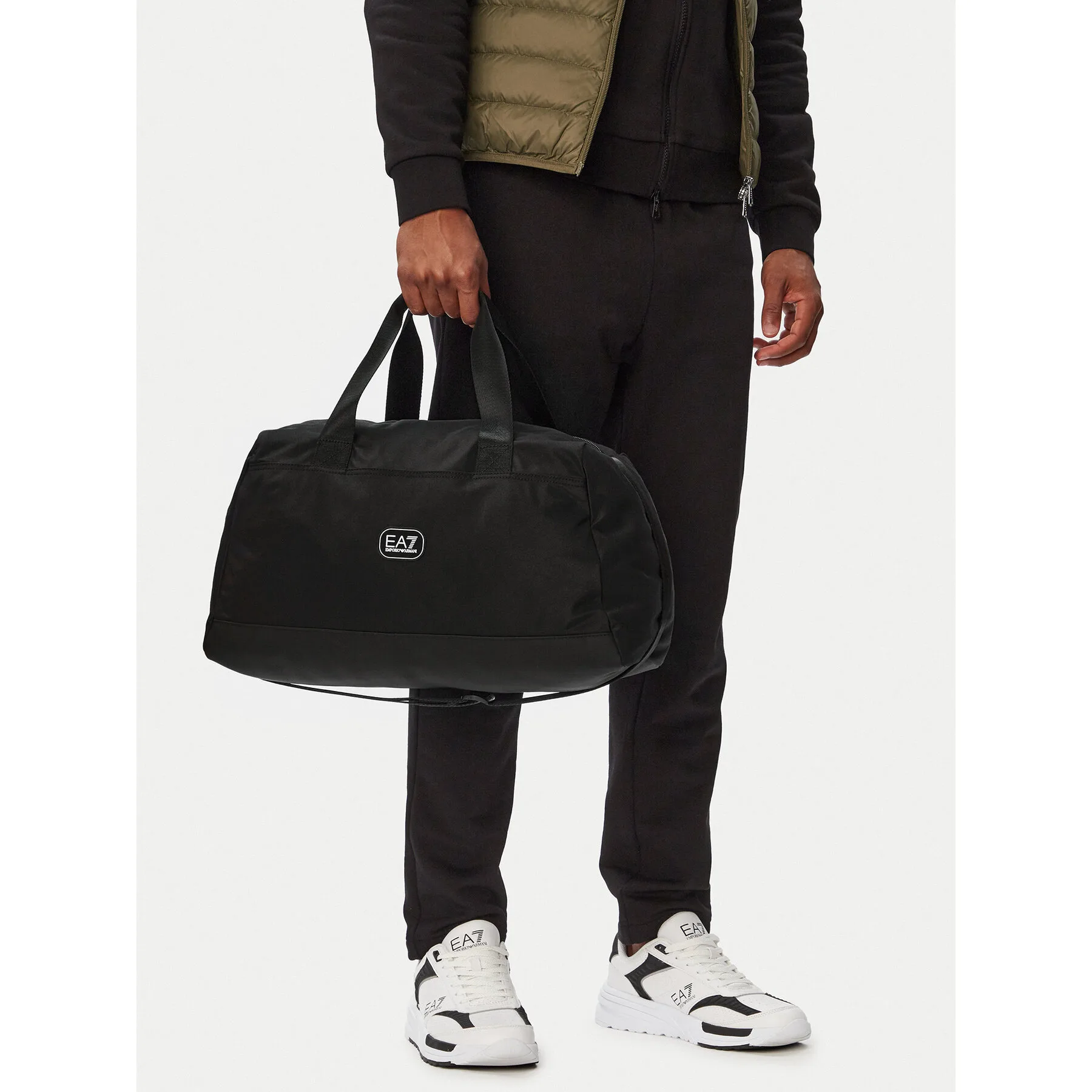 Спортен сак EA7 Emporio Armani 7X000763 AF29354 UC001 черен – Спортни чанти и сакове