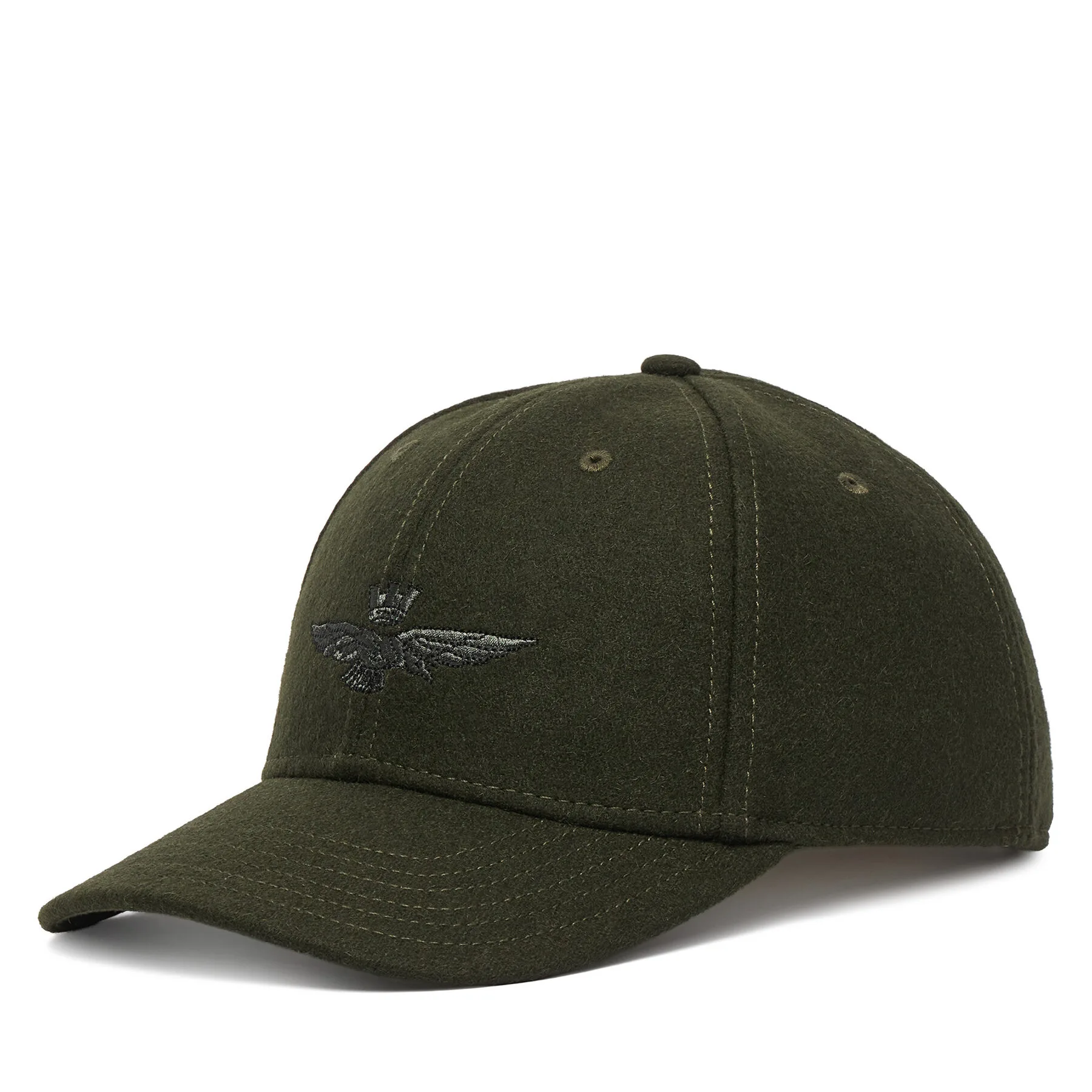 Мъжка шапка с козирка Aeronautica Militare зелена – Шапки с козирка