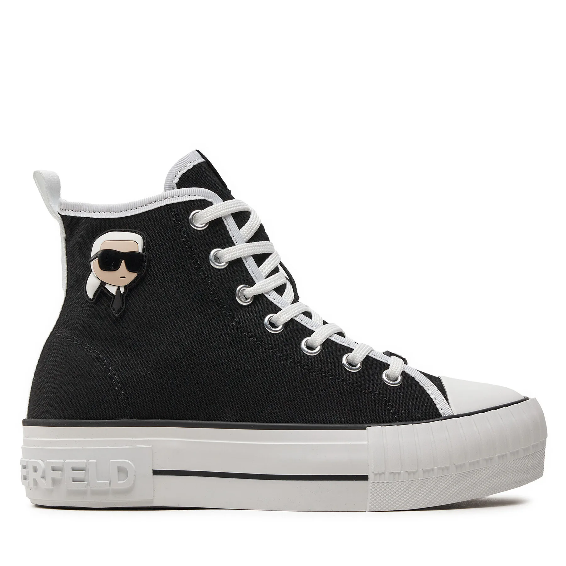 Кецове KARL LAGERFELD KL60444 Черен – Дамски маратонки
