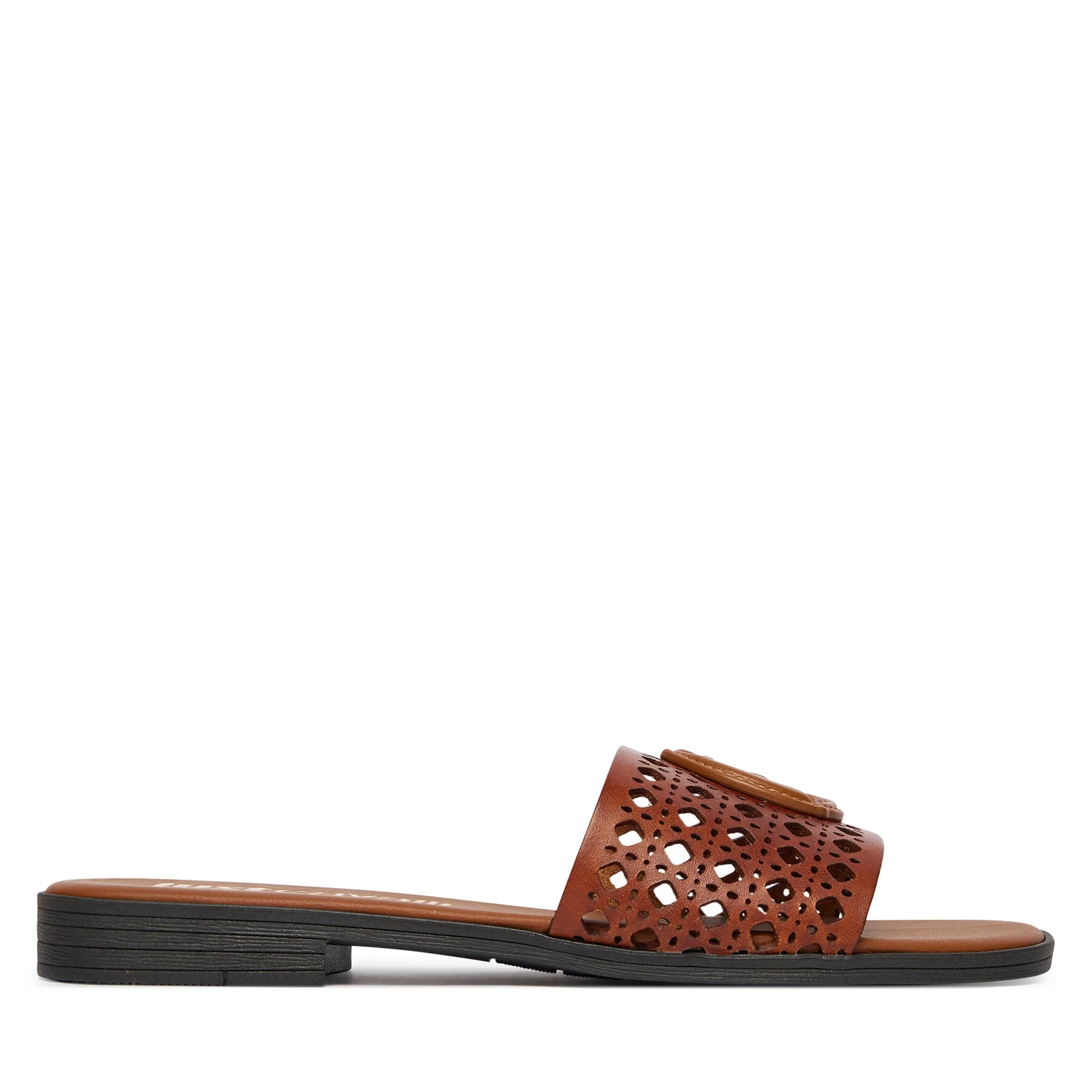 Чехли Just Cavalli 80RA3S82 ZPB95 Кафяв – Дамски чехли