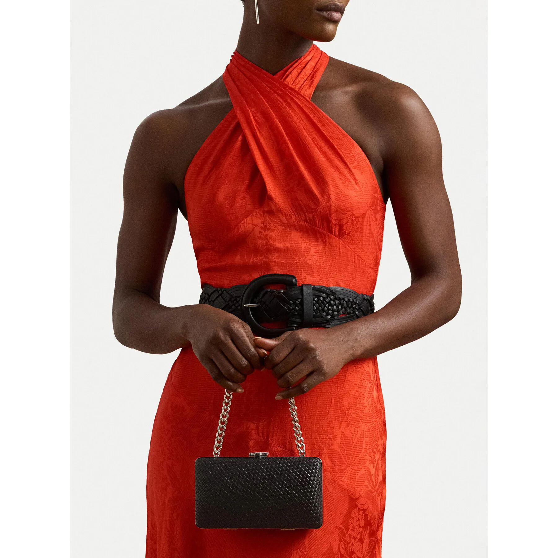 Дамска чанта LAUREN RALPH LAUREN 431969431001 Черен – Дамски вечерни чанти