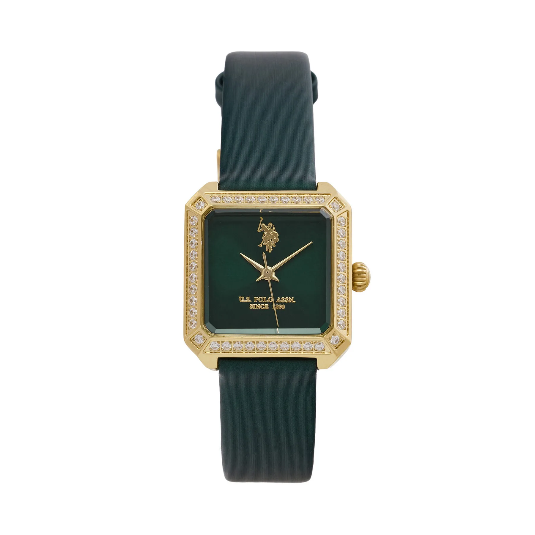 Часовник U.S. Polo Assn. Brigitte USP8480GR Зелен – Дамски часовници