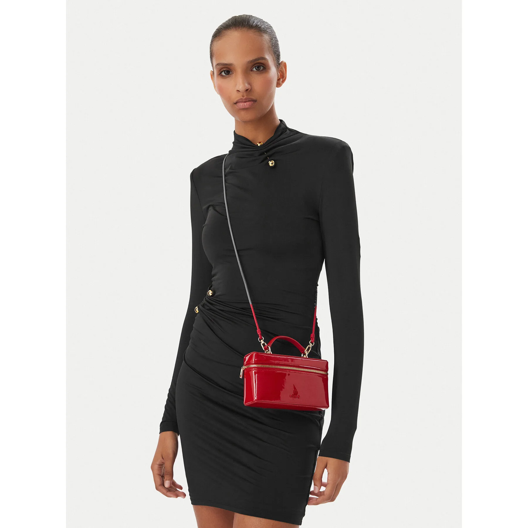 Дамска чанта Furla Camelia Micro WE00780 BX0246 RT000 Червен – Чанти