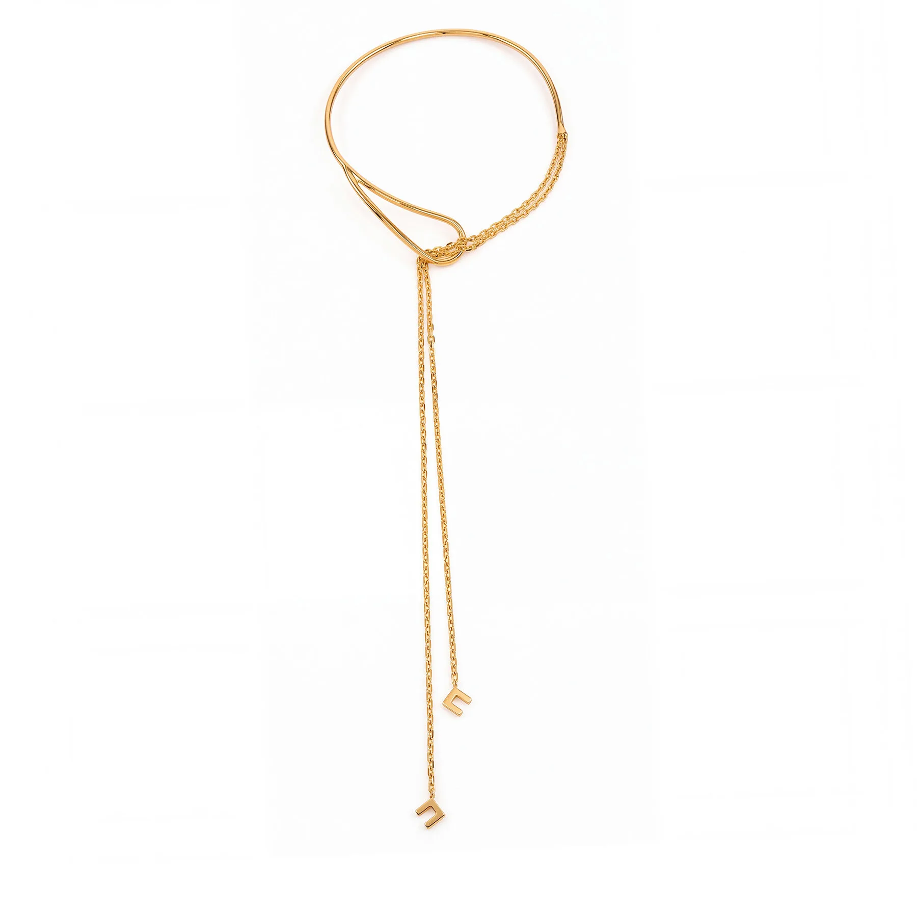Колие Elisabetta Franchi CO-74B-67E2-V340 Златист – Бижута