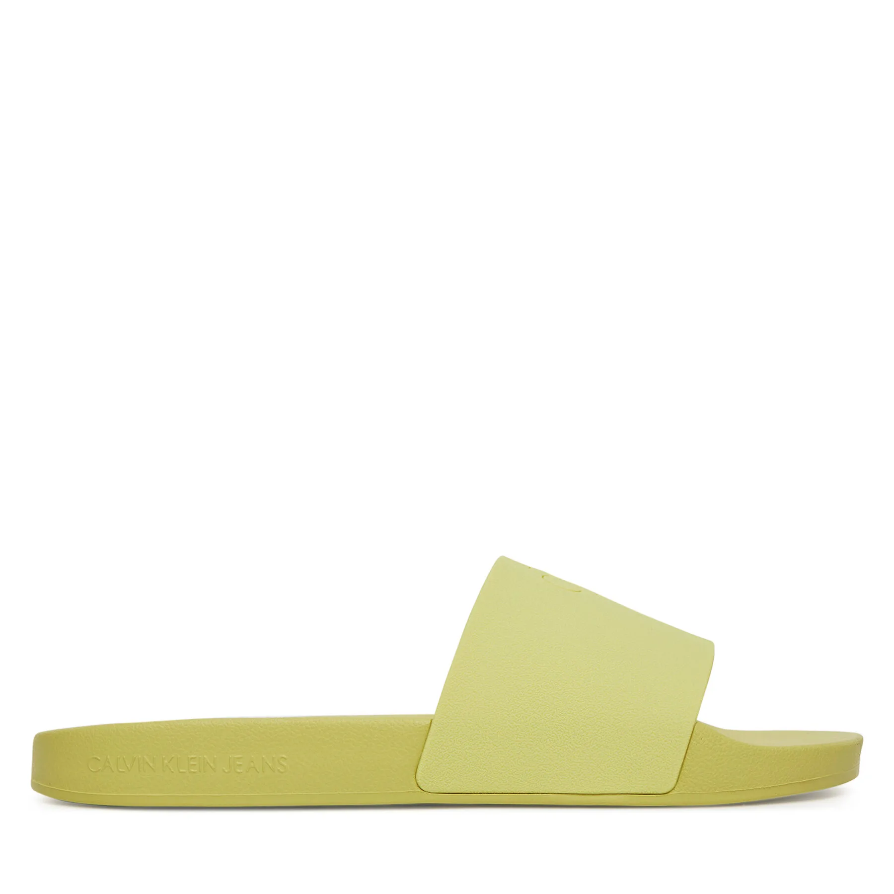 Чехли Calvin Klein Jeans Slide Monogram Tpu YW0YW01715 Жълт