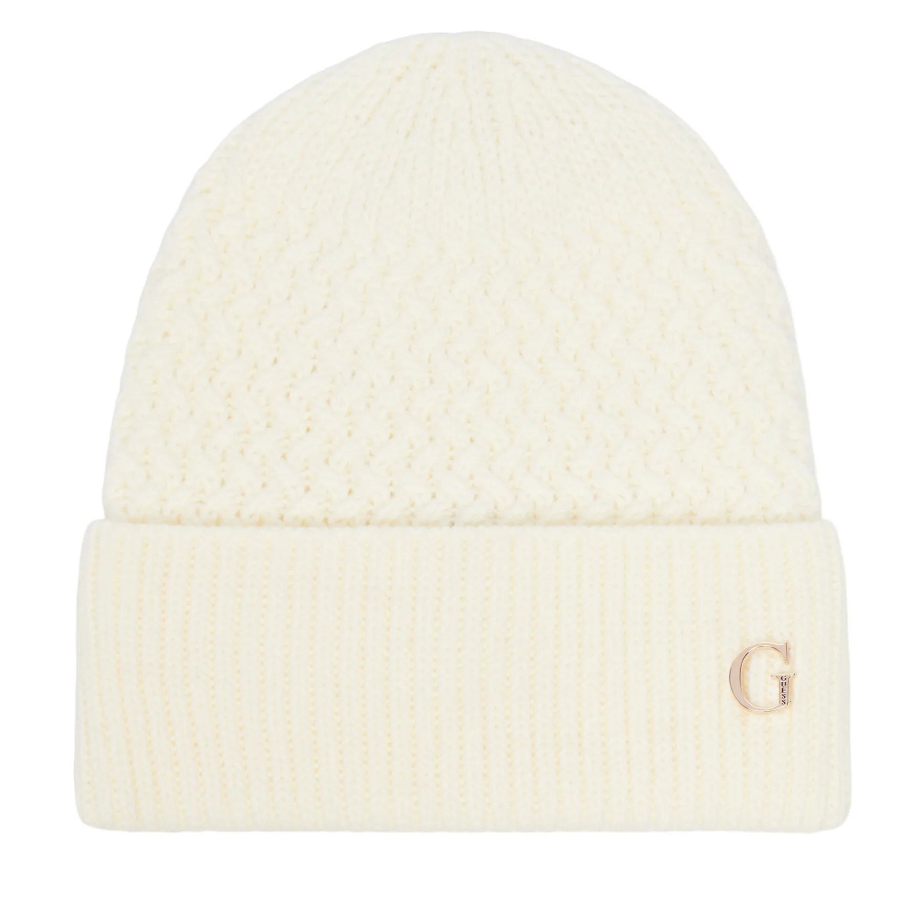 Шапка Guess AW5645 WOL01 Кремав – Шапки