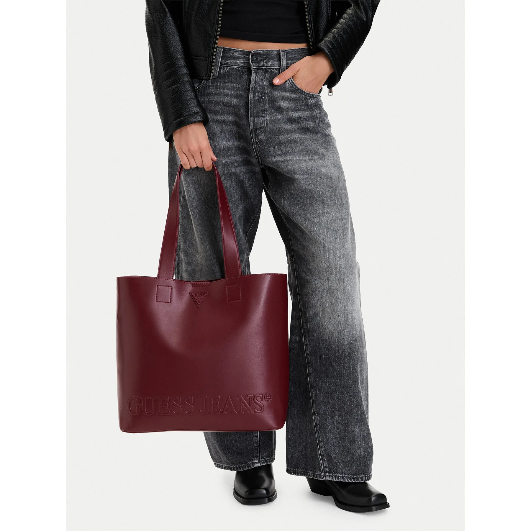 Дамска чанта Guess Jeans CEO-GUESS-B-010-09 Бордо – Чанти