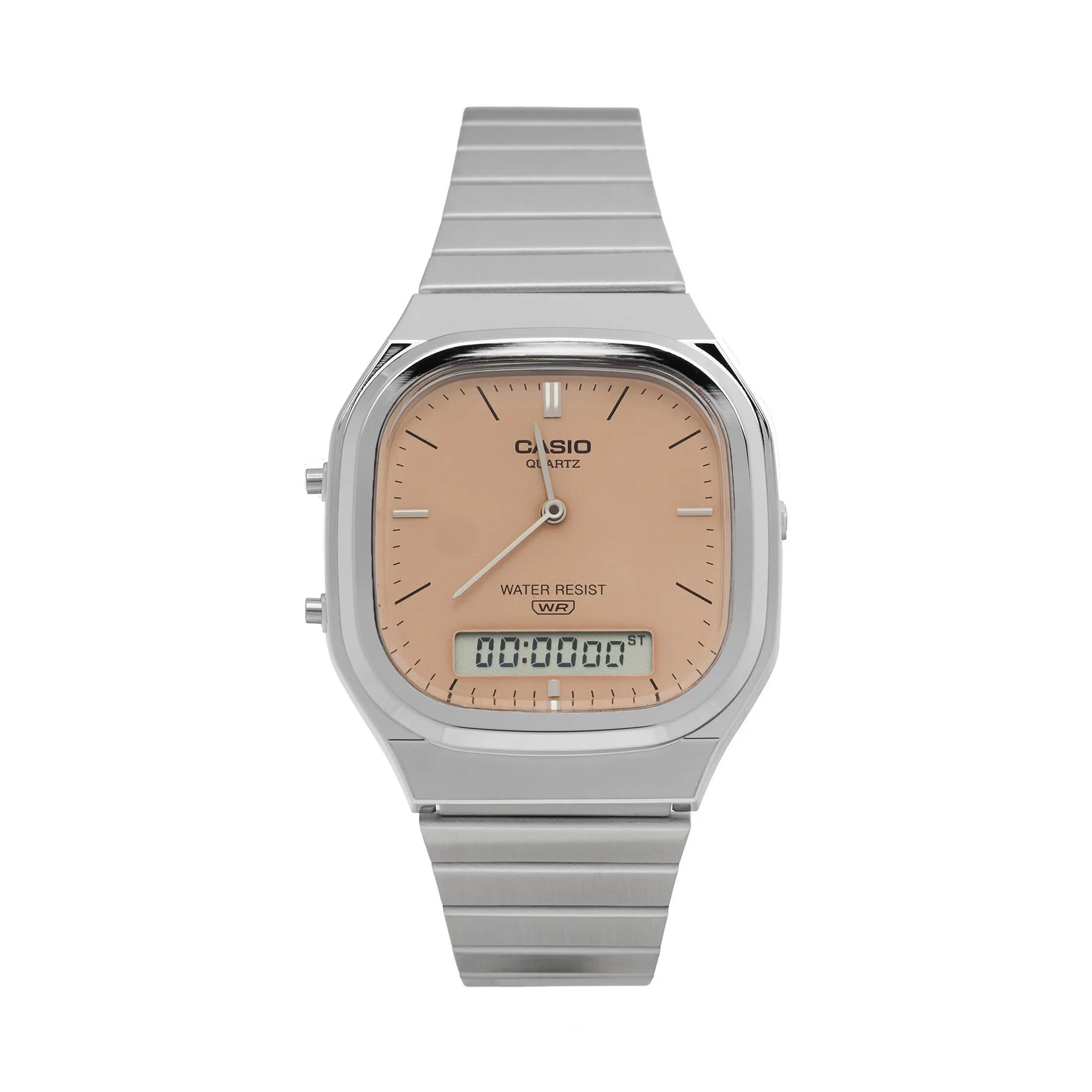 Часовник Casio Vintage AQ-240E-4AEF Сребрист – Дамски часовници