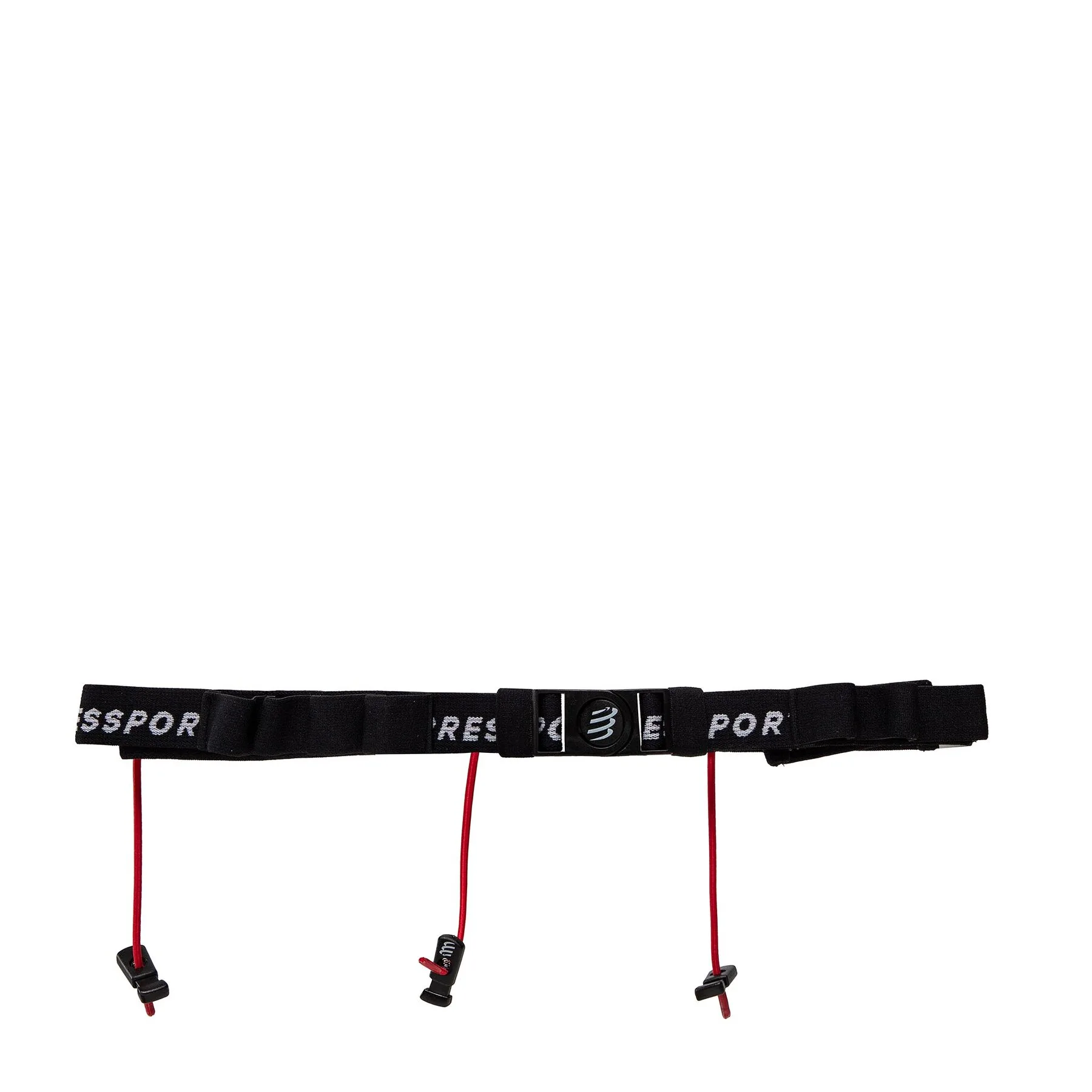 Колан-чантичка за спортуване Compressport Race Number Belt CU00013B Черен – Дамски колани
