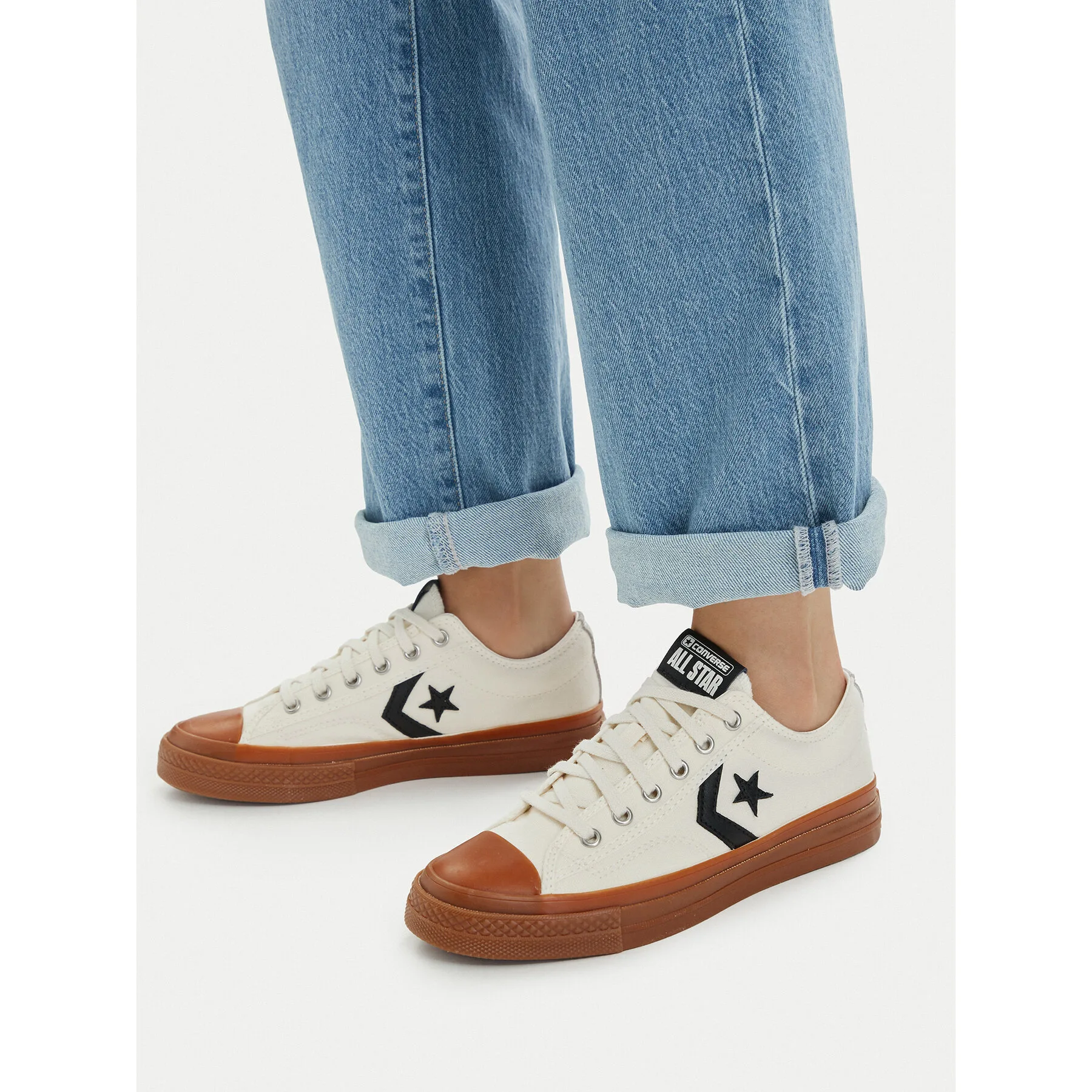Кецове Converse Star Player 76 A09895C Бежов – Дамски ниски кецове