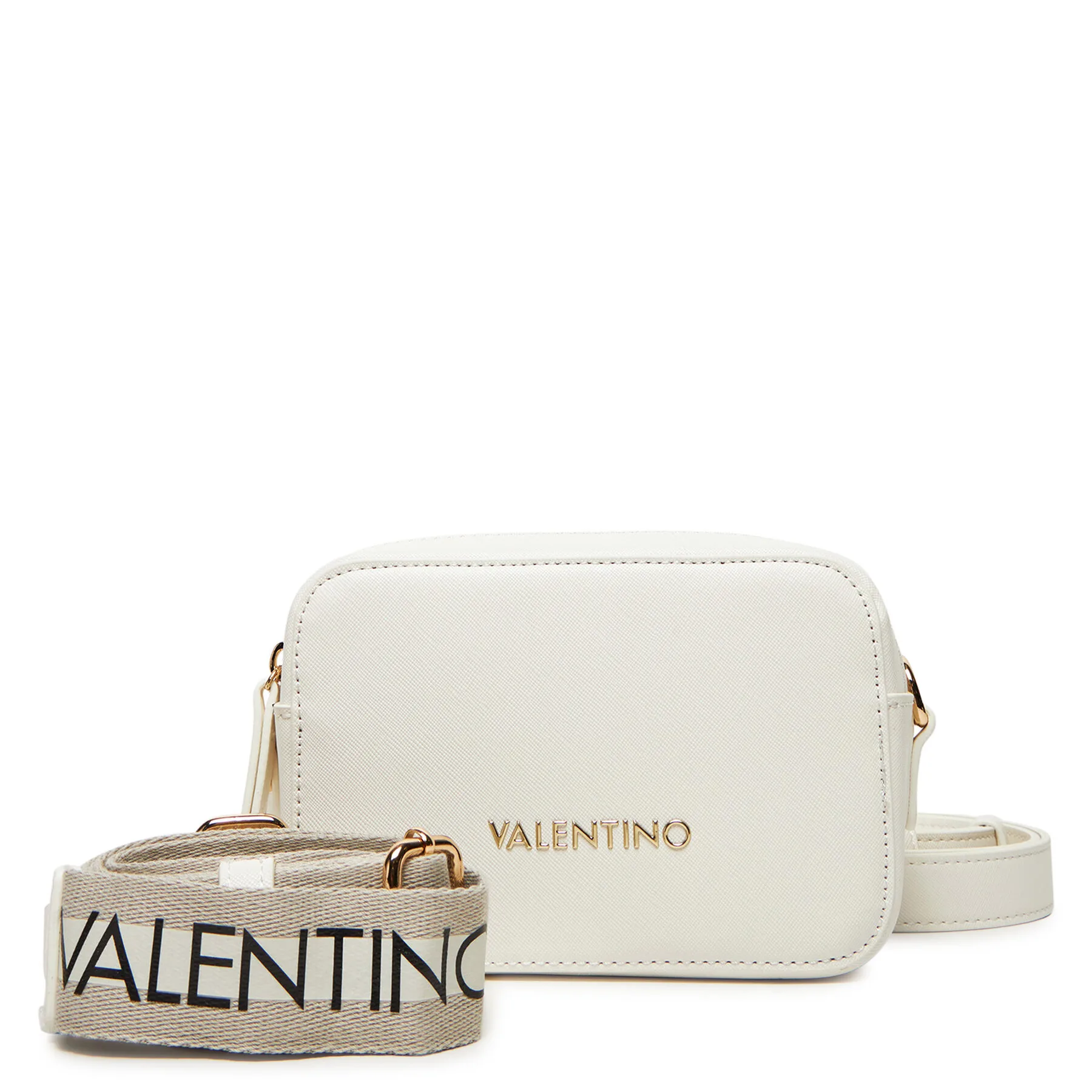 Дамска чанта Valentino Zero VBS7B306 Бял – Чанти