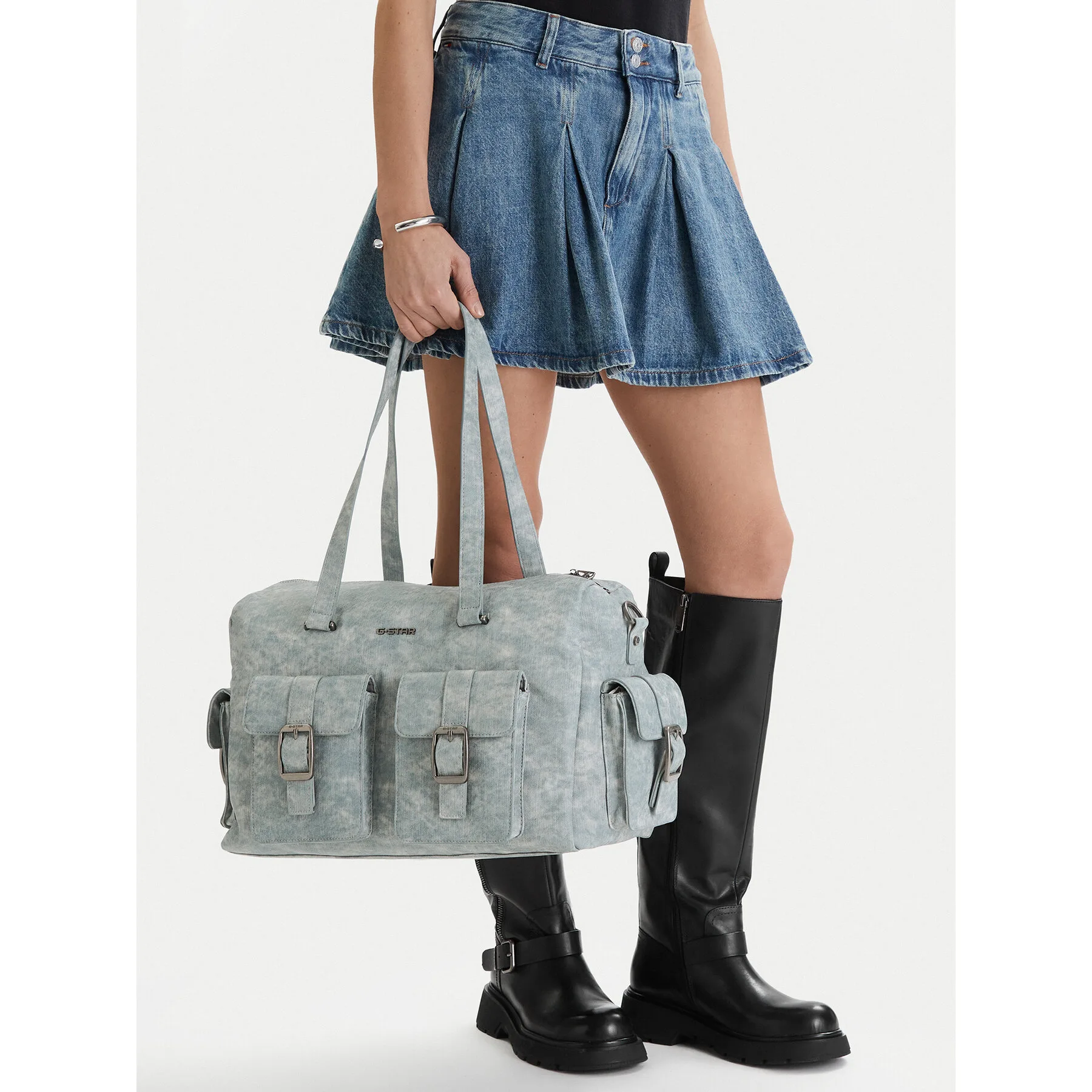 Дамска чанта G-Star Raw EO-LDA8482J Син – Чанти