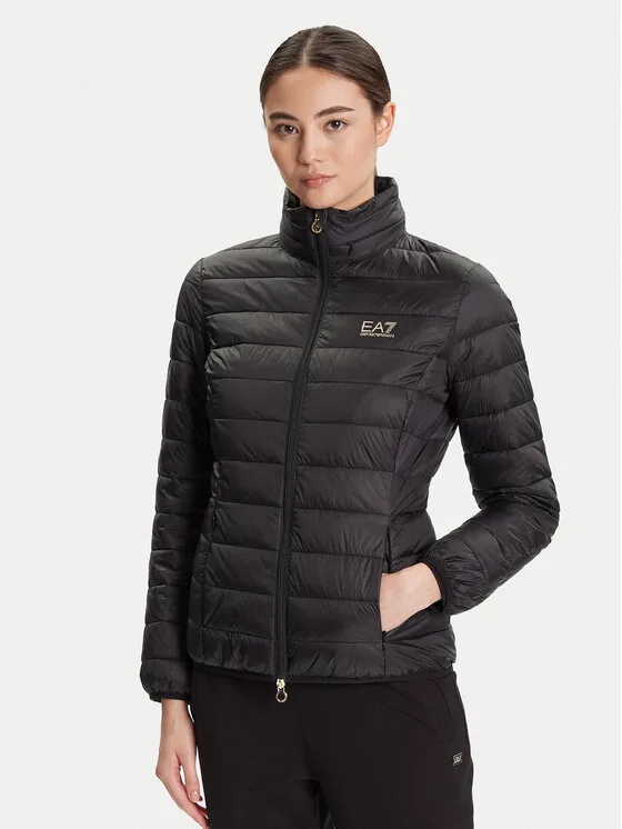 EA7 Emporio Armani Преходно яке 7W000473 AF12477 UC001 Черен Slim Fit – Дамски преходни якета