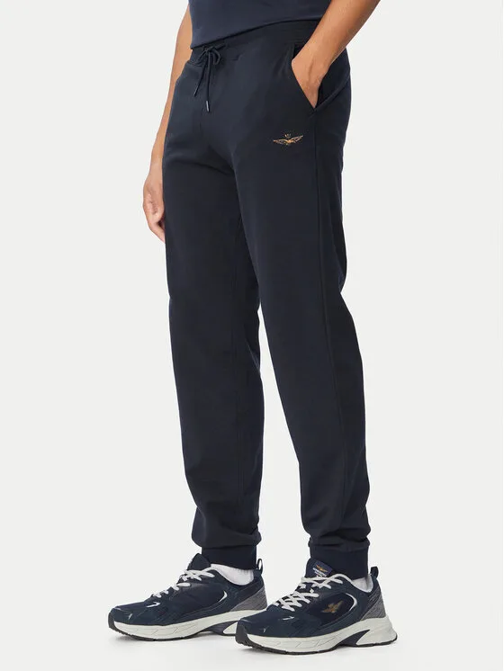 Aeronautica Militare Долнище анцуг 262PF1008UF00662 Тъмносин Regular Fit – Мъжки панталони