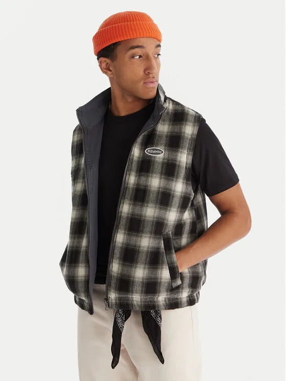 Billabong Елек Mogul Puffer Revo Vest EBYJK00135 Тъмносин Regular Fit – Мъжки елеци